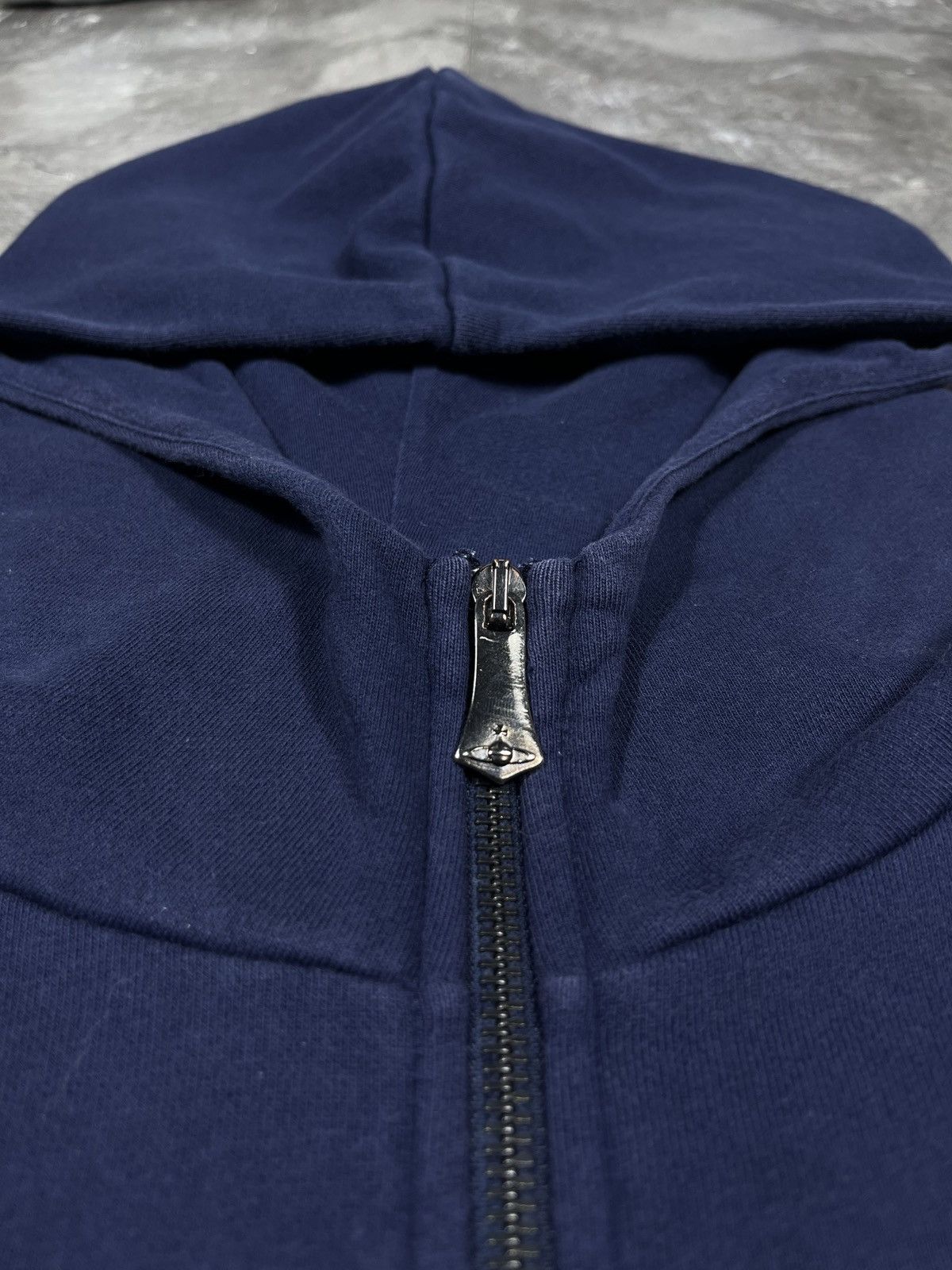 Vivienne Westwood Vivienne Westwood Zip Up Hoodie Designer Hype Rare Orb Logo Size US XL / EU 56 / 4 - 3 Thumbnail