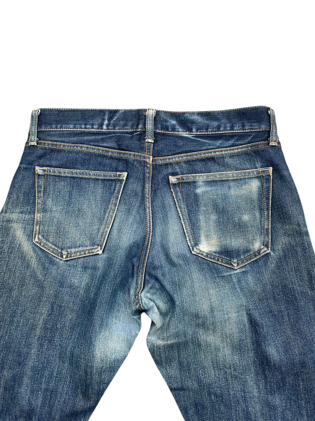 Japanese Brand × Uniqlo Uniqlo Selvedge Distresed Jeans Size US 34 / EU 50 - 8 Thumbnail
