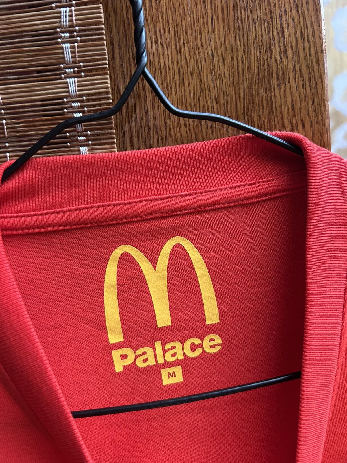 Palace Palace McDonald’s Logo Tee In Size M Red Size US M / EU 48-50 / 2 - 5 Thumbnail