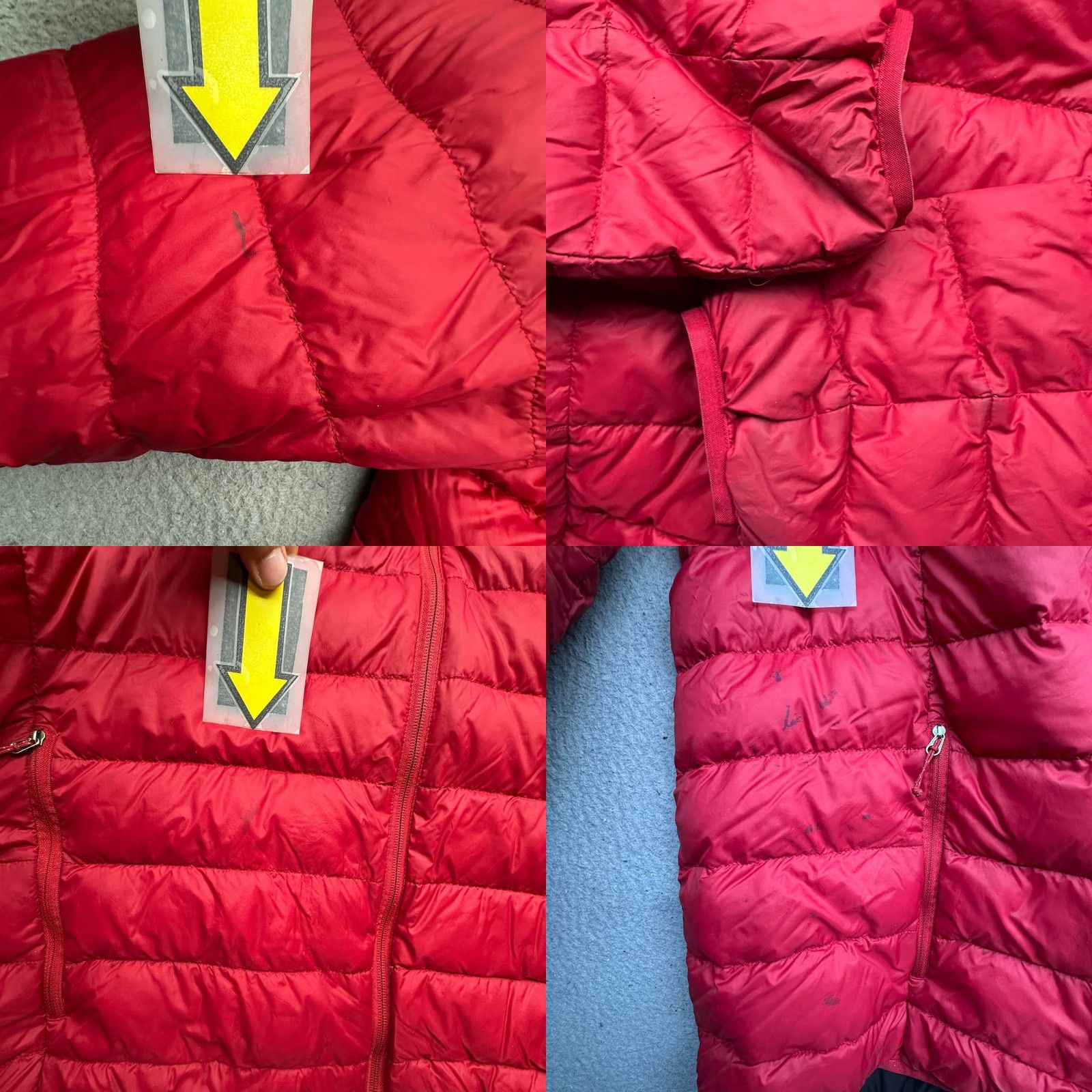 Eddie Bauer Eddie Bauer Down Insulated Puffer Jacket Men XL Red Full Zip STAINED Size US XL / EU 56 / 4 - 8 Thumbnail