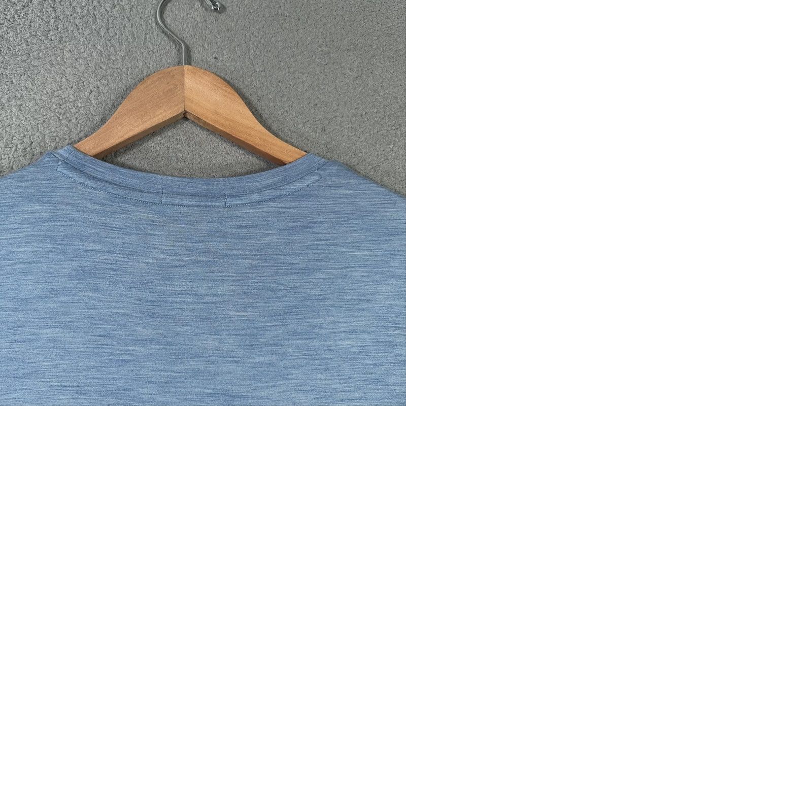 Peter Millar Peter Millar Merino Wool Cashmere Base layer Shirt Mens XL Long Sleeve MF20ES504 blue Crew Neck Stretch Jersey T-Shirt Size US XL / EU 56 / 4 - 9 Thumbnail