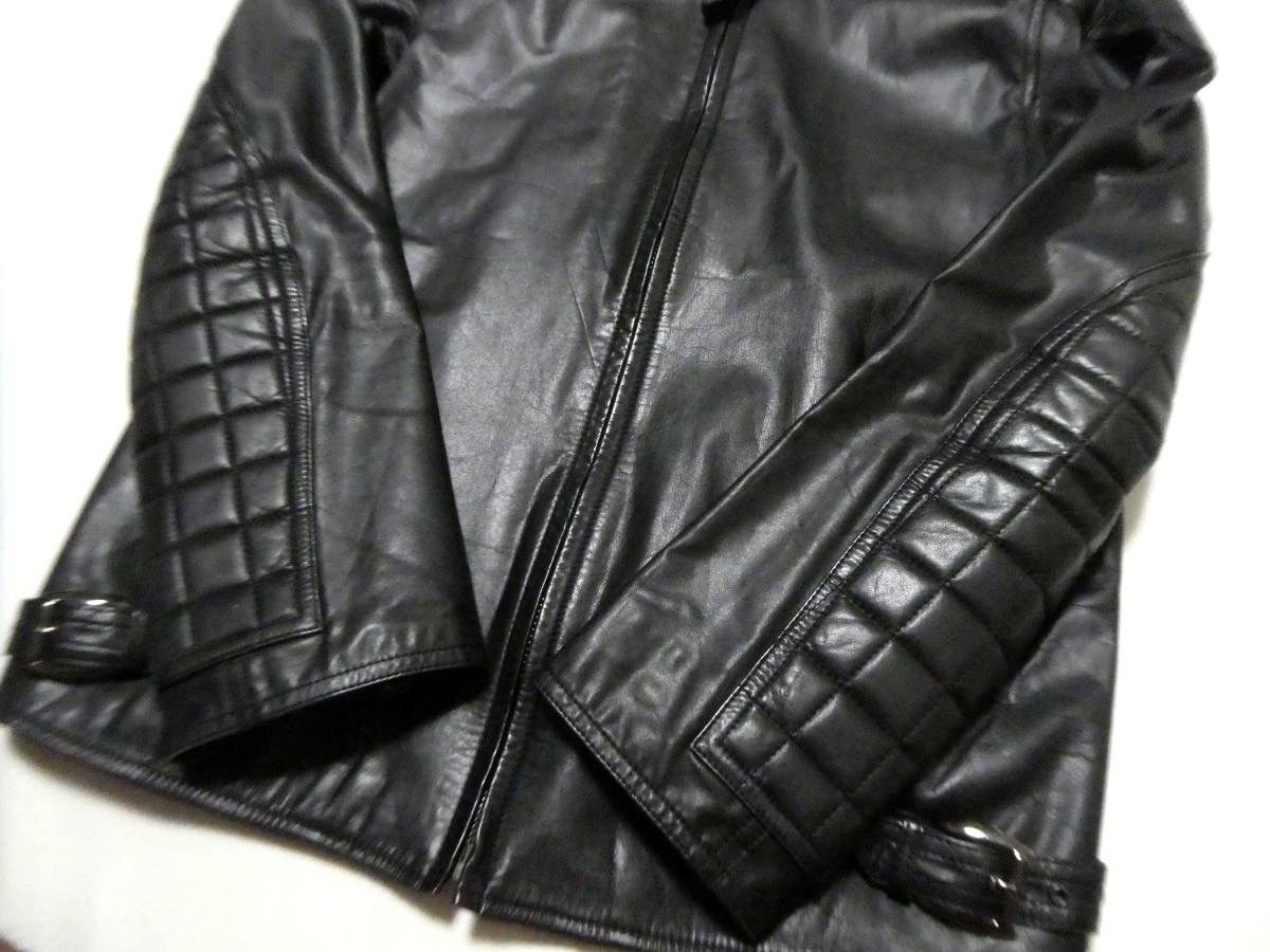Genuine Leather RARE MWOBHM MWOBHM horse leather padded riders jacket Size US M / EU 48-50 / 2 - 10 Thumbnail
