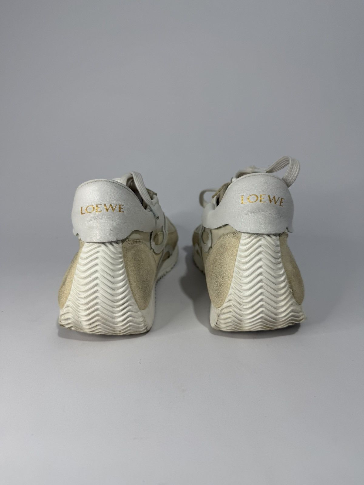 Loewe Loewe Men's Flow Runner Sneakers White Size 41 EU Size US 8 / EU 41 - 4 Thumbnail