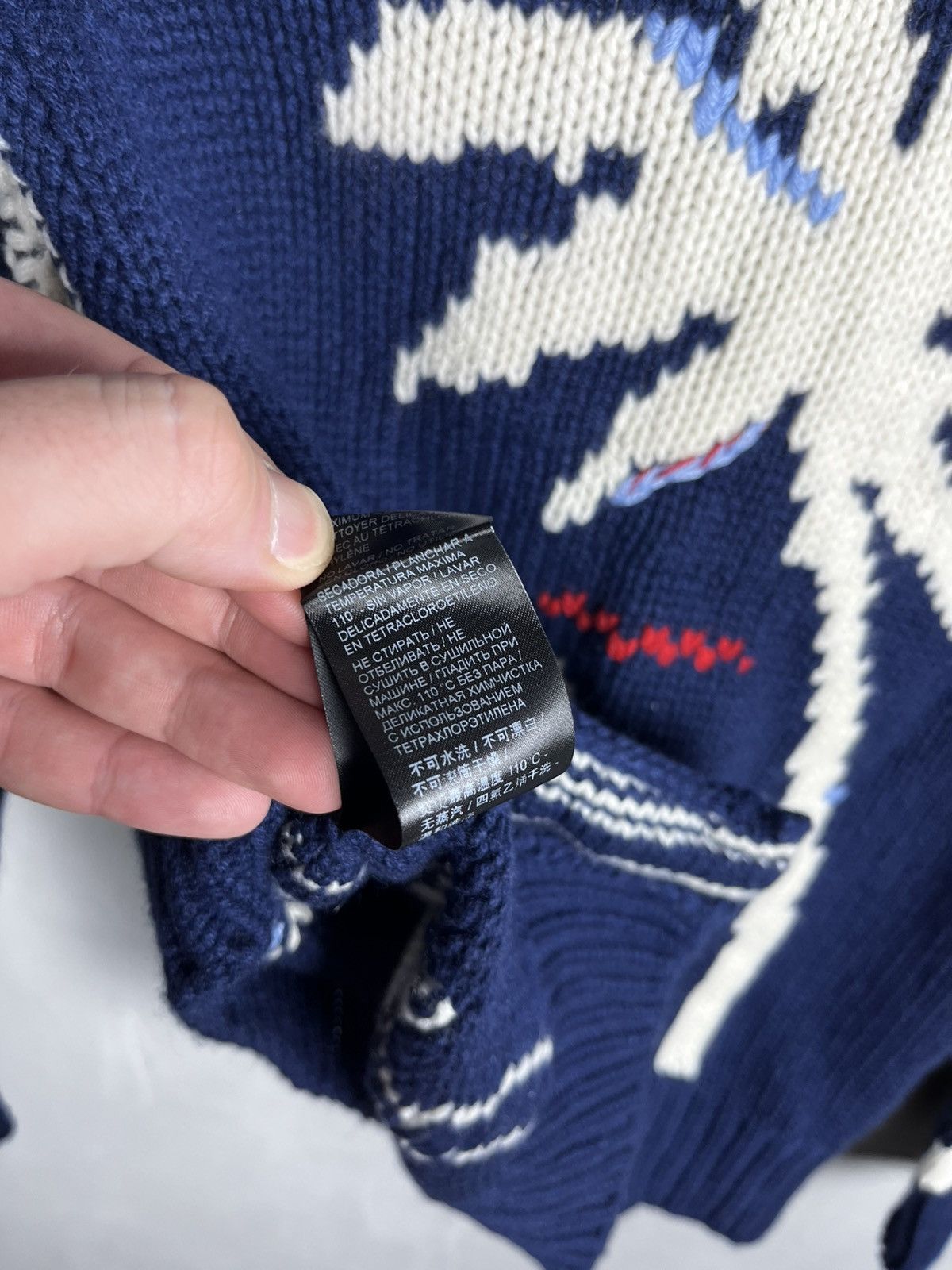Ermanno scervino knit art sweater