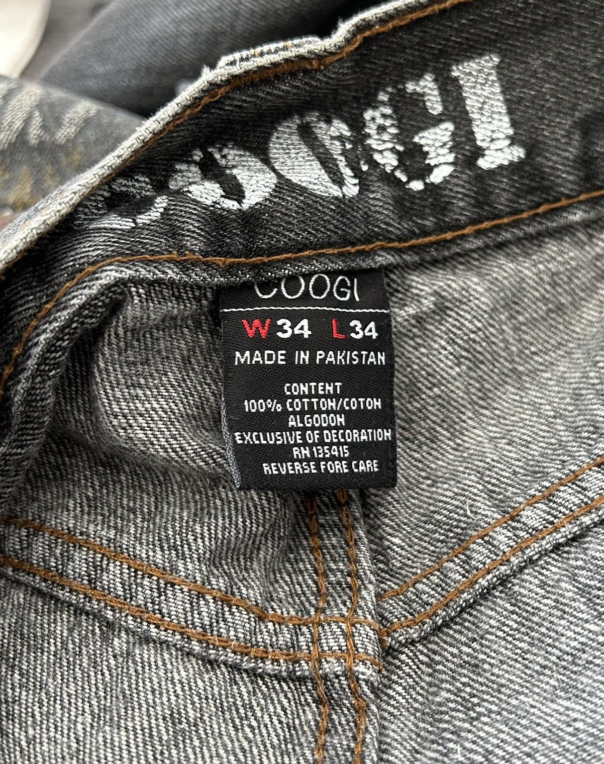 Coogi Coogi Embroidery Eagle Jeans Size US 32 / EU 48 - 18 Thumbnail