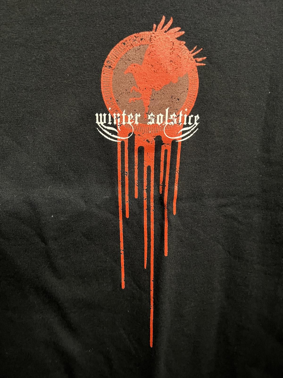 Designer Winter Solstice Band Tee - The Fall of Rome Album T-shirt -M Size US M / EU 48-50 / 2 - 2 Thumbnail