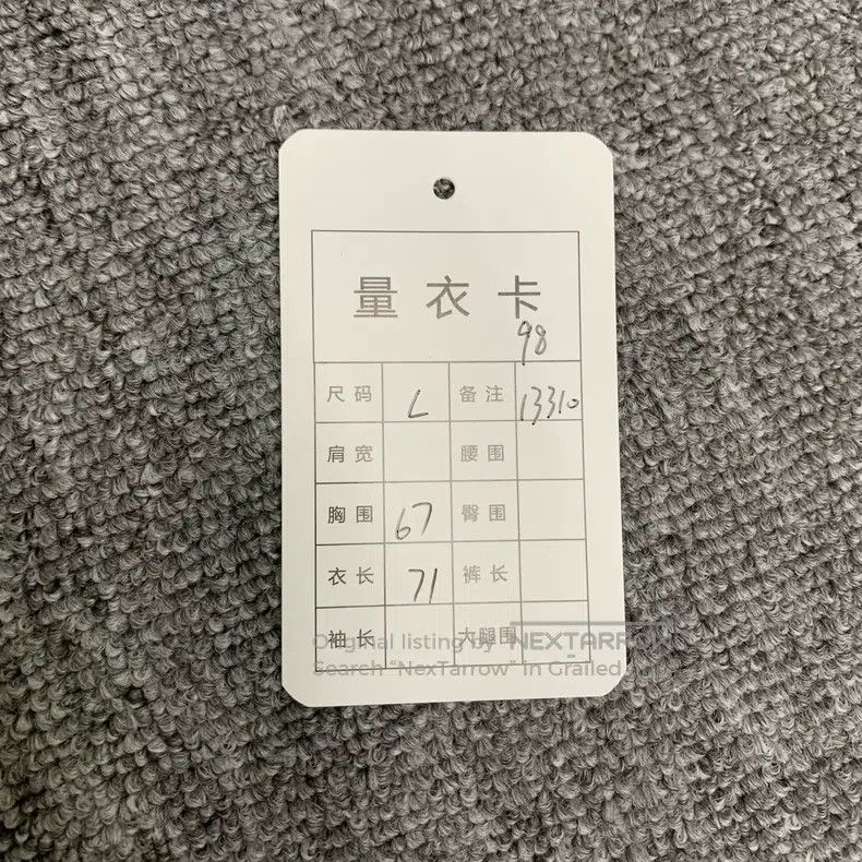 Balenciaga Balenciaga Blue Embroidered Small Logo Hooded Sweatshirt Size US L / EU 52-54 / 3 - 3 Thumbnail