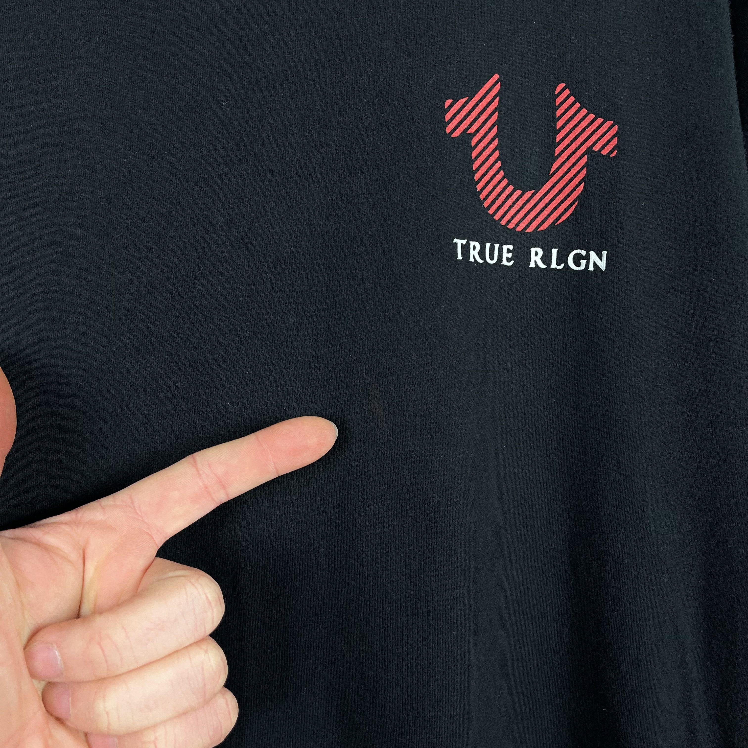True Religion Vintage True Religion Y2K Big Logo Japanese T Shirt 00’s Size US L / EU 52-54 / 3 - 18 Thumbnail