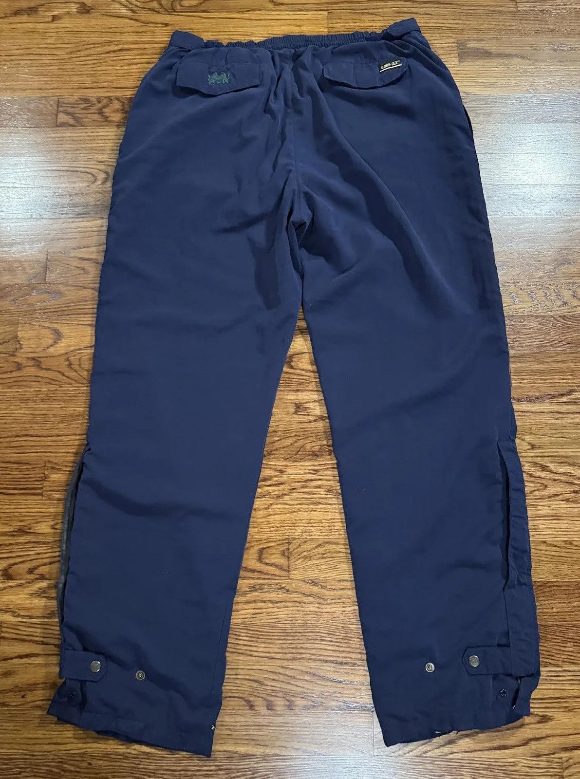Goretex Vintage Tourney Gore-Tex Navy Pants (Size L) Size US 36 / EU 52 - 4 Thumbnail