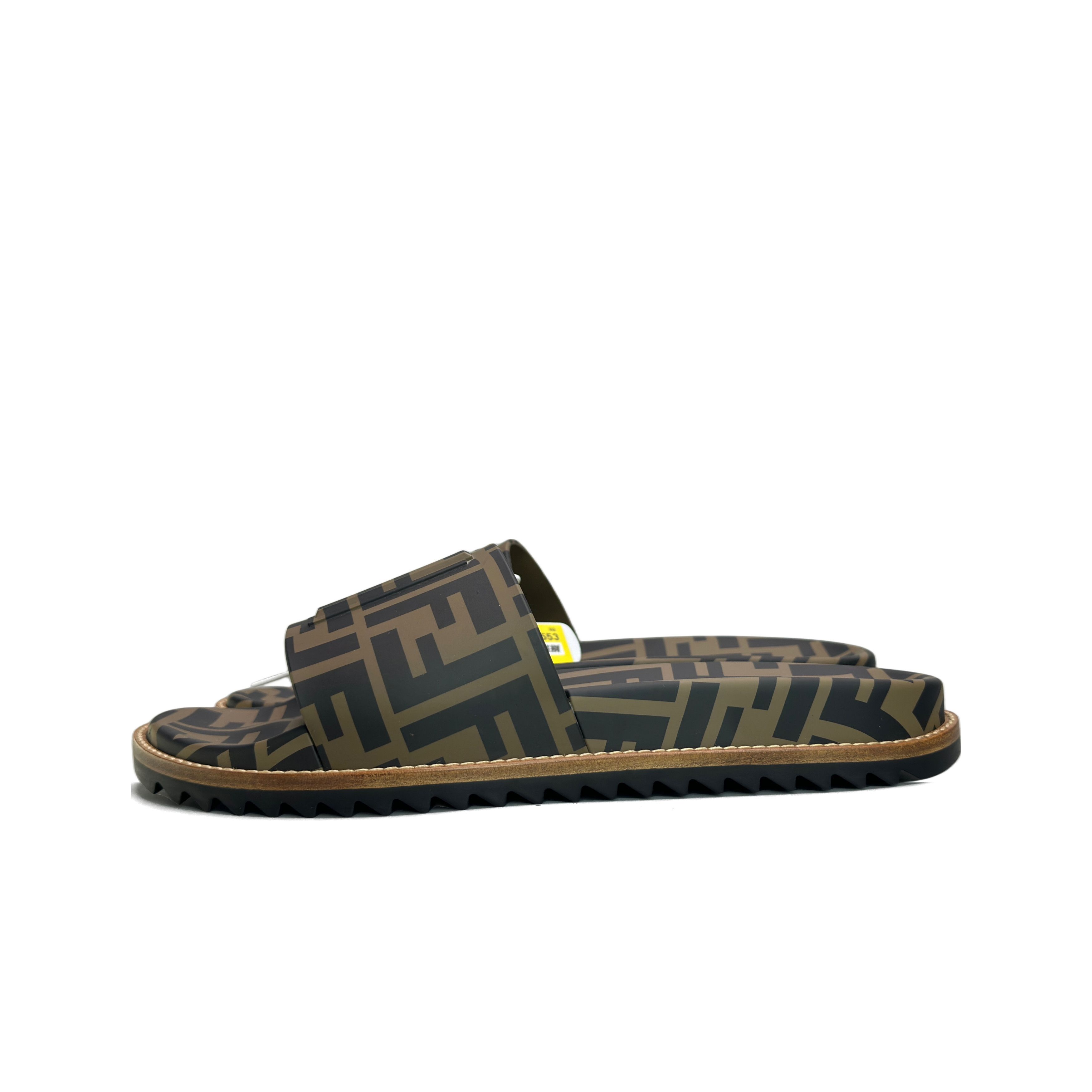 Fendi Fendi FF Logo Slides US 8 Size US 8 / EU 41 - 1 Thumbnail