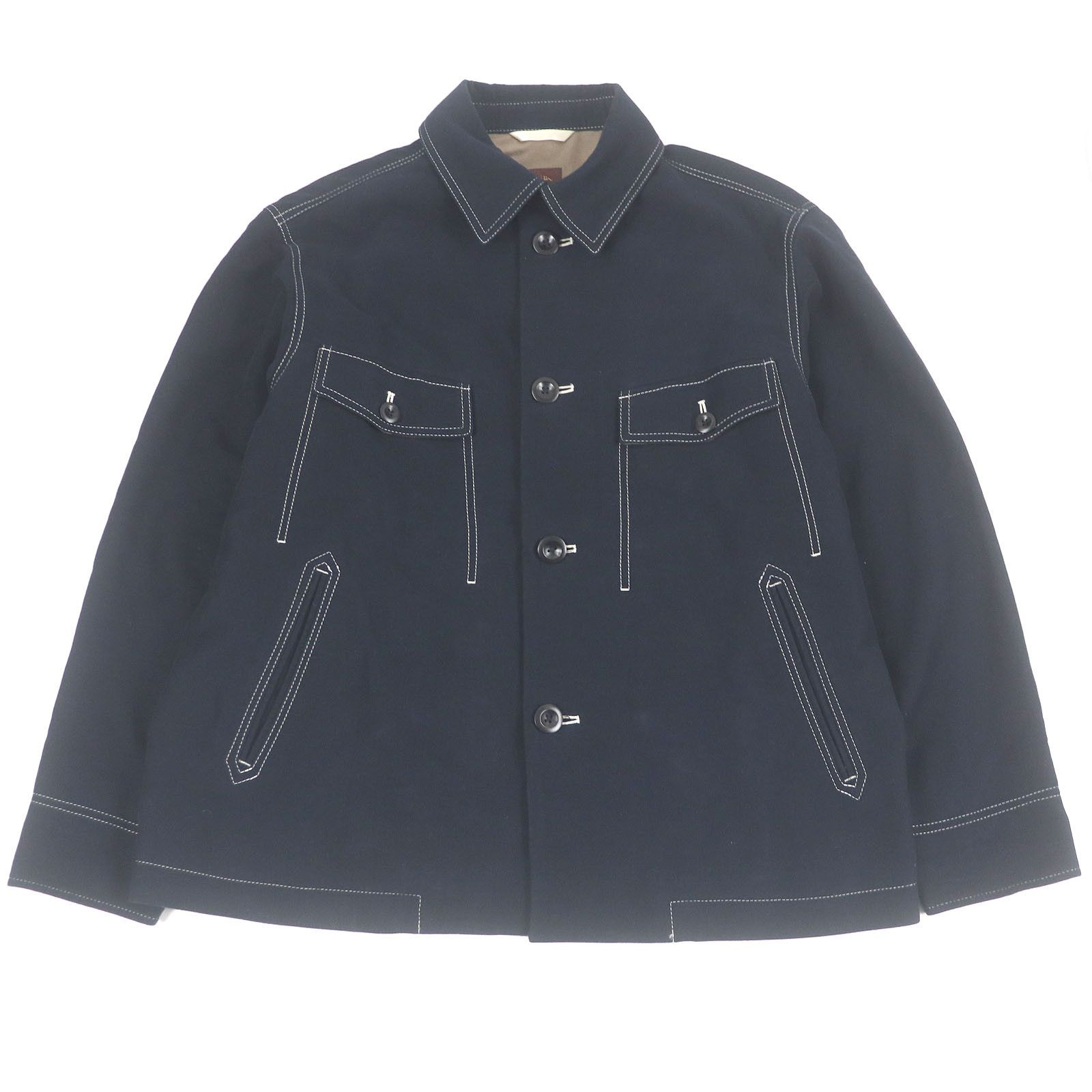 Paul Smith Paul Smith Paul Smith Collection Moleskin Cotton Jacket Cotton Outerwear DUTY FREE for USA Size ONE SIZE - 1 Thumbnail