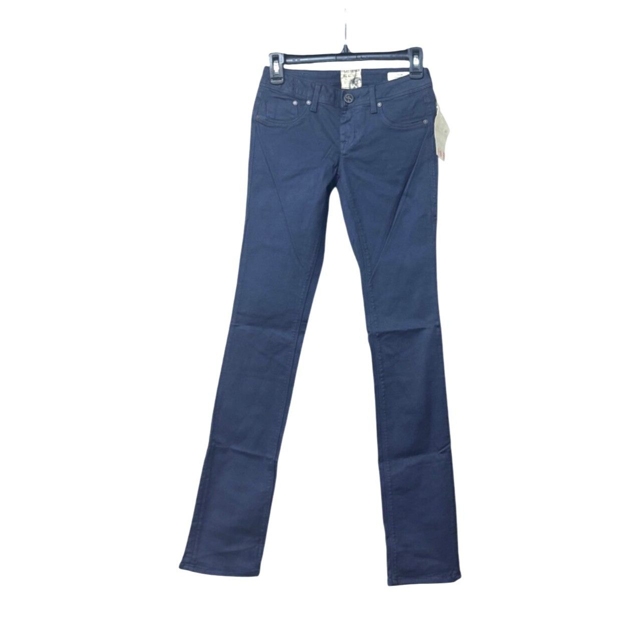 Other Dylan George Trish Straight Leg Cotton Pants, Blue, Sz. 24 Size 42" / US 20 - 1 Thumbnail