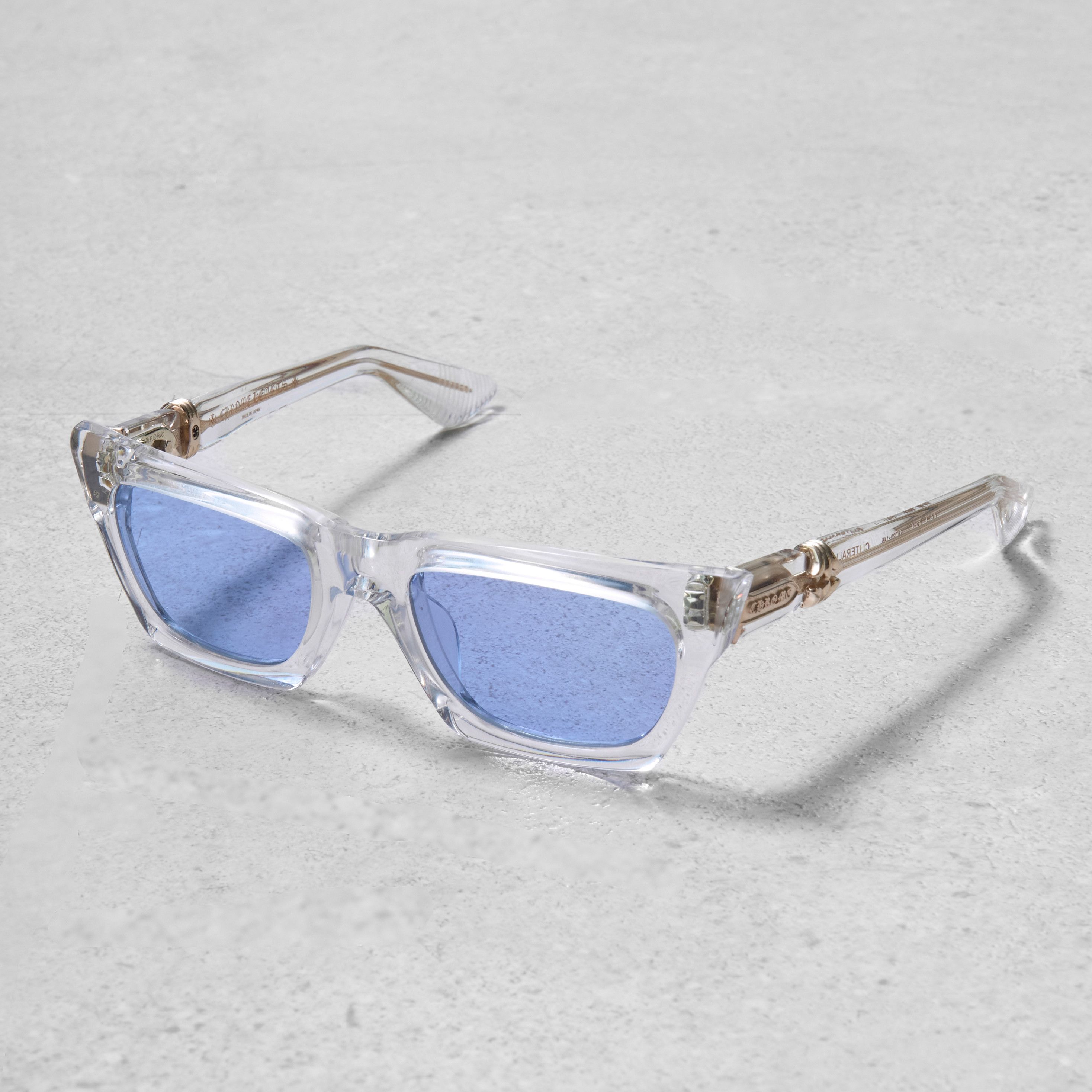 【送料&関税込】Chrome Hearts Cliterally - Crystal Sunglasse Chrome Hearts Cliterally in Black | Lyst