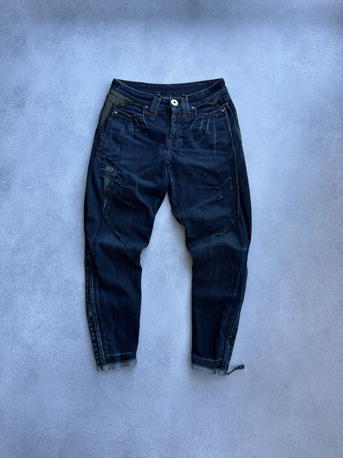Marithe + Francois Girbaud Vintage Marithe Francois Girbaud Italy Zipper Jeans Size US 26 / EU 42 - 1 Thumbnail