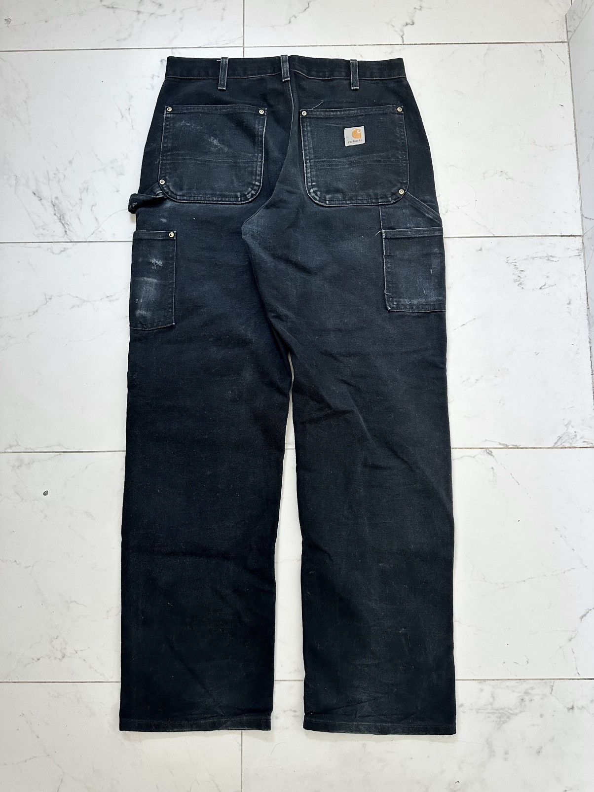 Carhartt Vintage Black Double Knee Carhartt Pants Size US 32 / EU 48 - 2 Thumbnail