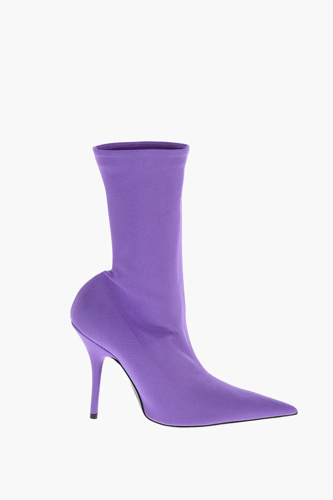 Balenciaga og1mm0326 Spandex Sock Ankle Boots in Purple Size US 9 / IT 39 - 1 Thumbnail