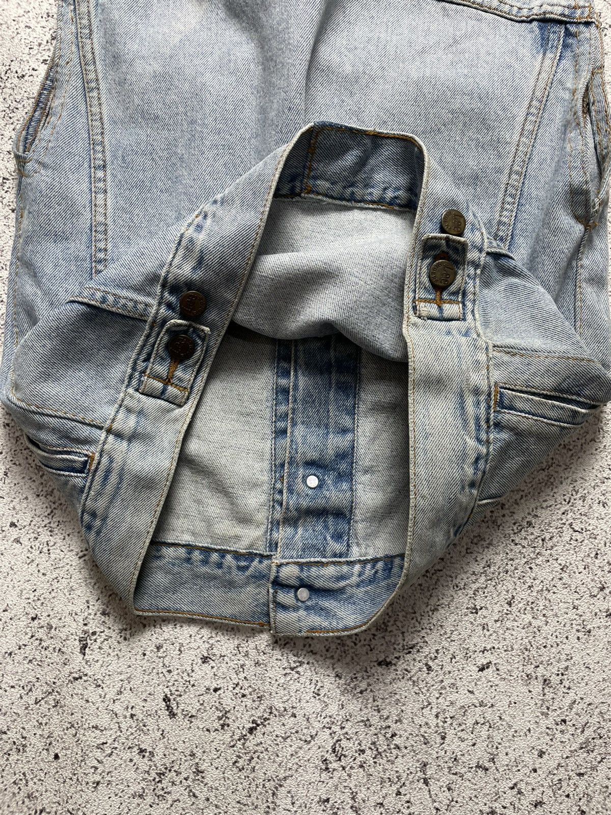Lee Lee Riders 80s denim vest vintage denim Size US S / EU 44-46 / 1 - 5 Thumbnail