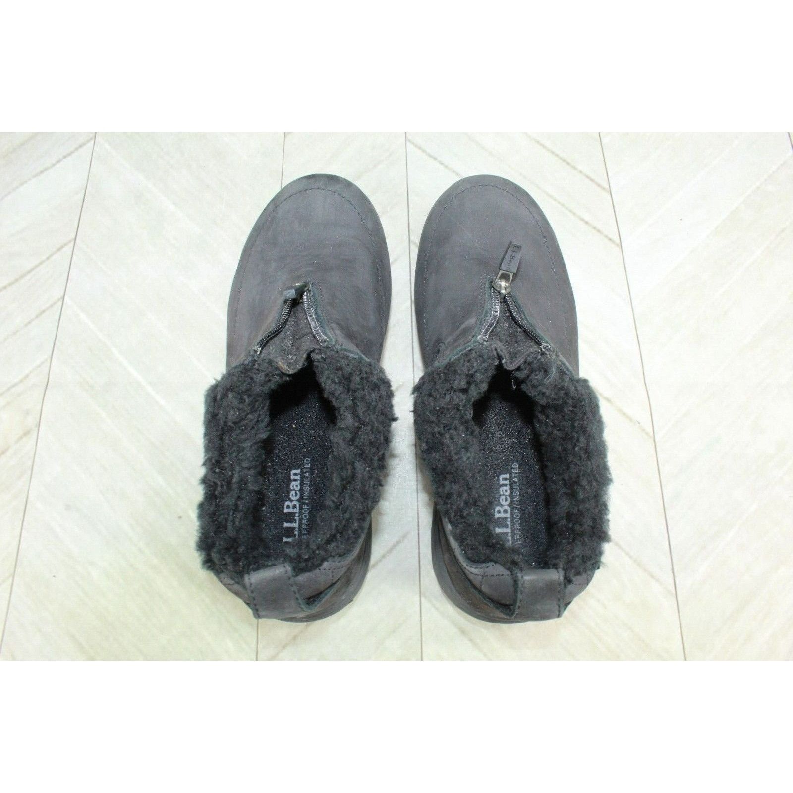 L.L. Bean LL Bean Women's Waterproof Front Zipper Mocs Booties Size US 6.5 / IT 36.5 - 7 Thumbnail