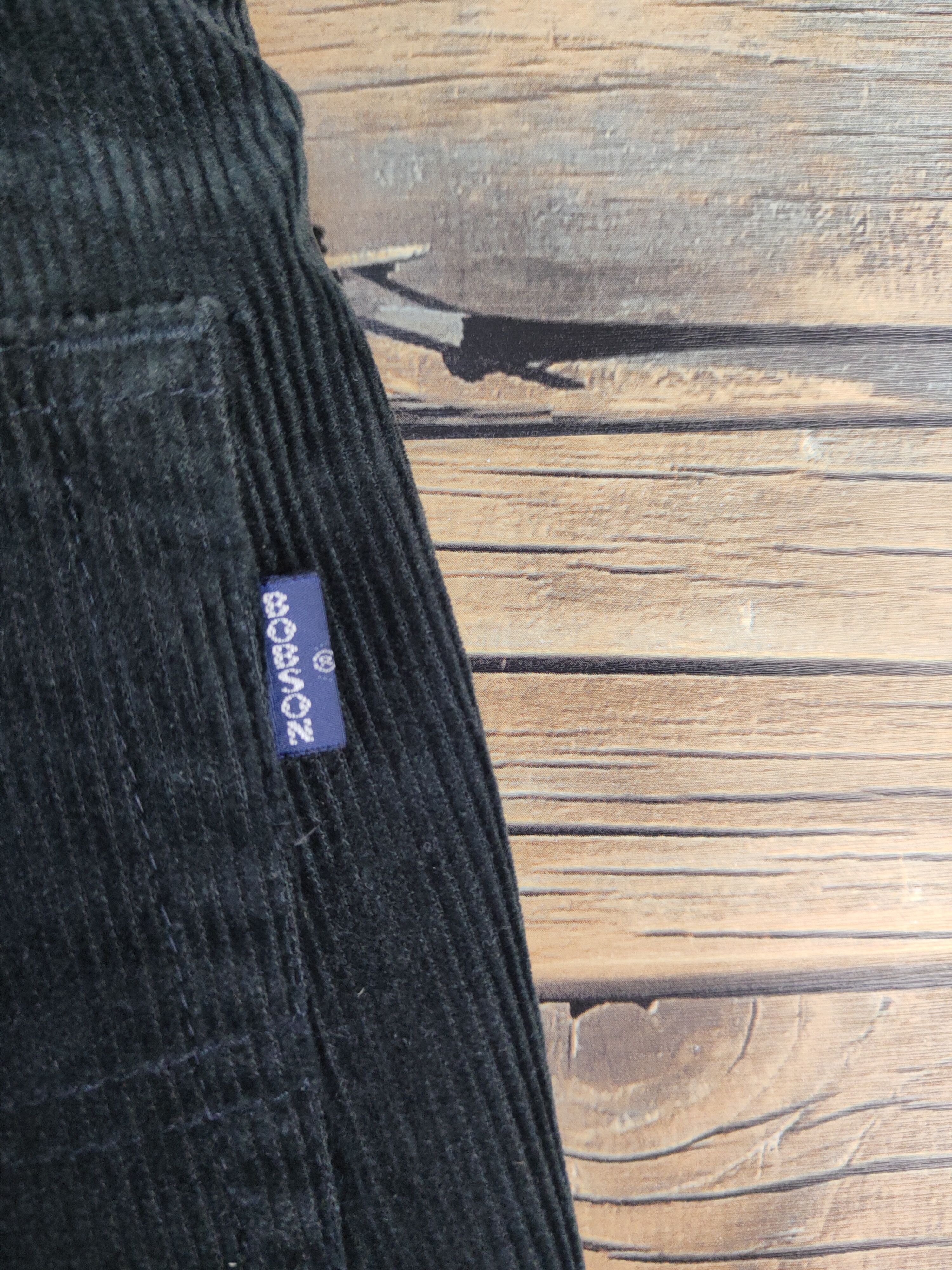 Vintage Bobson Black Faded vintage Corduroy Pants #W1721 Size US 31 - 10 Thumbnail