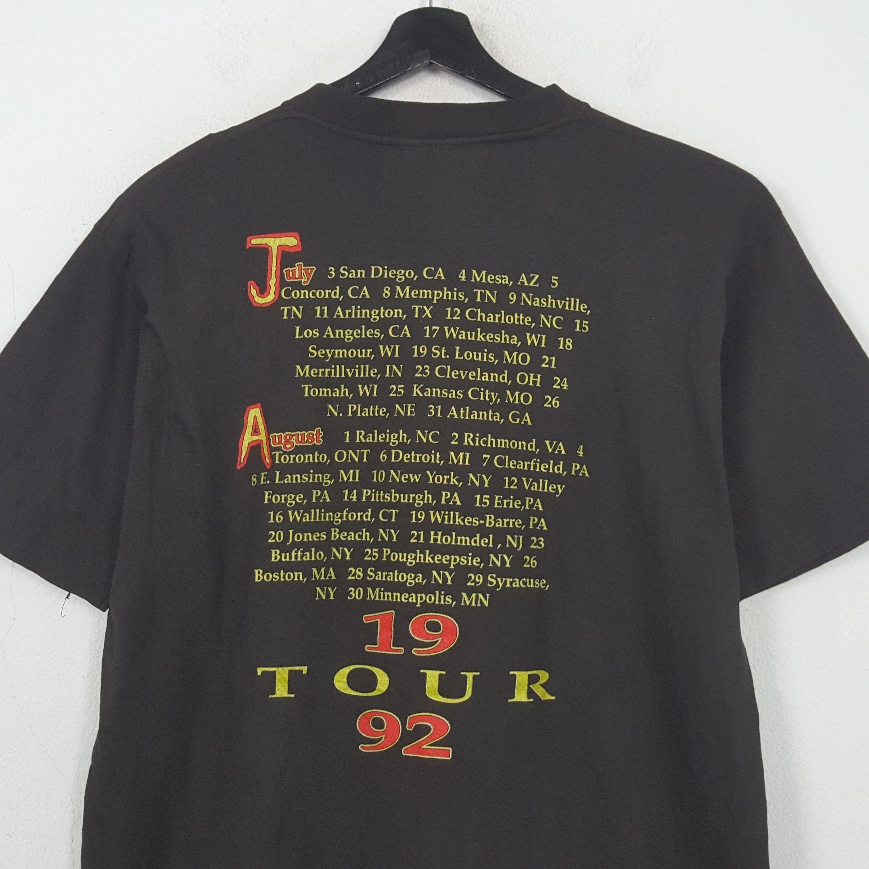 Vintage Richard Marx Rush Street World Tour Vintage Tshirt RR7 Size US L / EU 52-54 / 3 - 4 Thumbnail