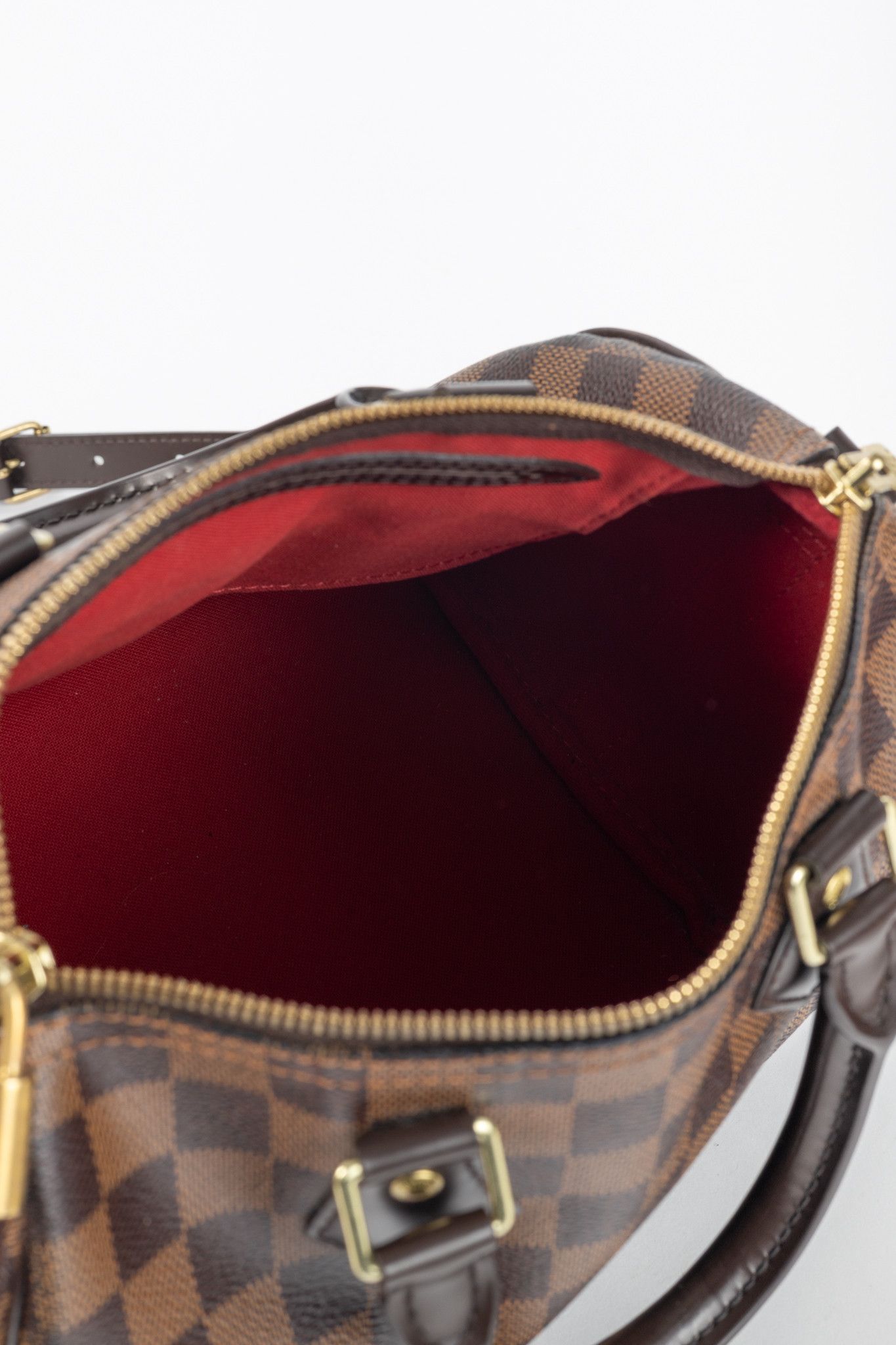 Louis Vuitton Louis Vuitton Speedy Bandouliere NM 25 Damier Canvas Handbag Size ONE SIZE - 12 Thumbnail