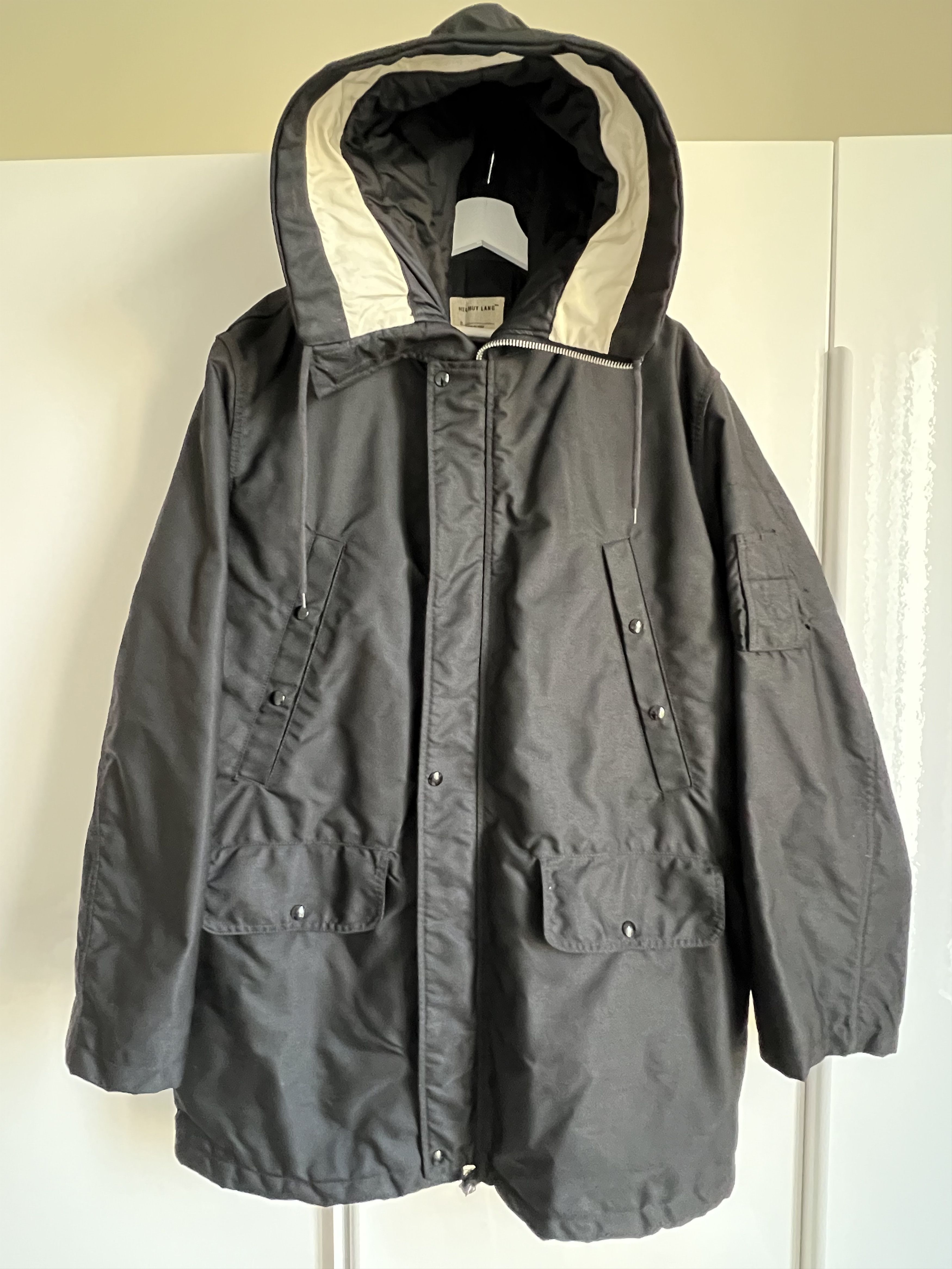 Helmut Lang HELMUT LANG 1997 BALLISTIC NYLON PARKA | Grailed
