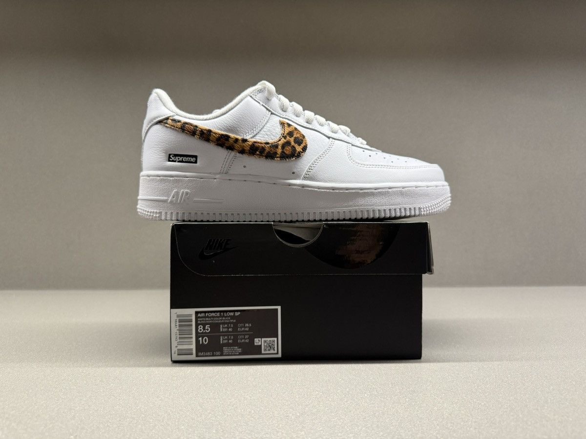 GOODENOUGH × Nike × Supreme Nike Air Force 1 Low Supreme GOODENOUGH Size US 8.5 / EU 41-42 - 3 Thumbnail