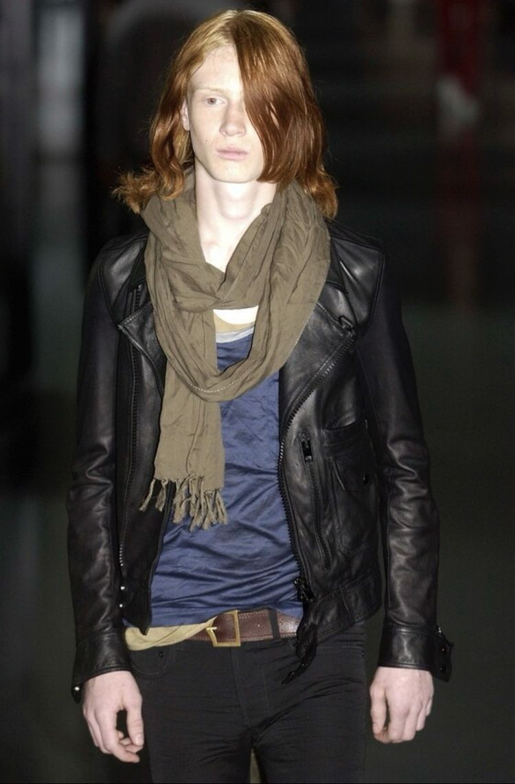 Dior Hedi Slimane SS05 Runway Leather Biker Size US S / EU 44-46 / 1 - 1 Thumbnail