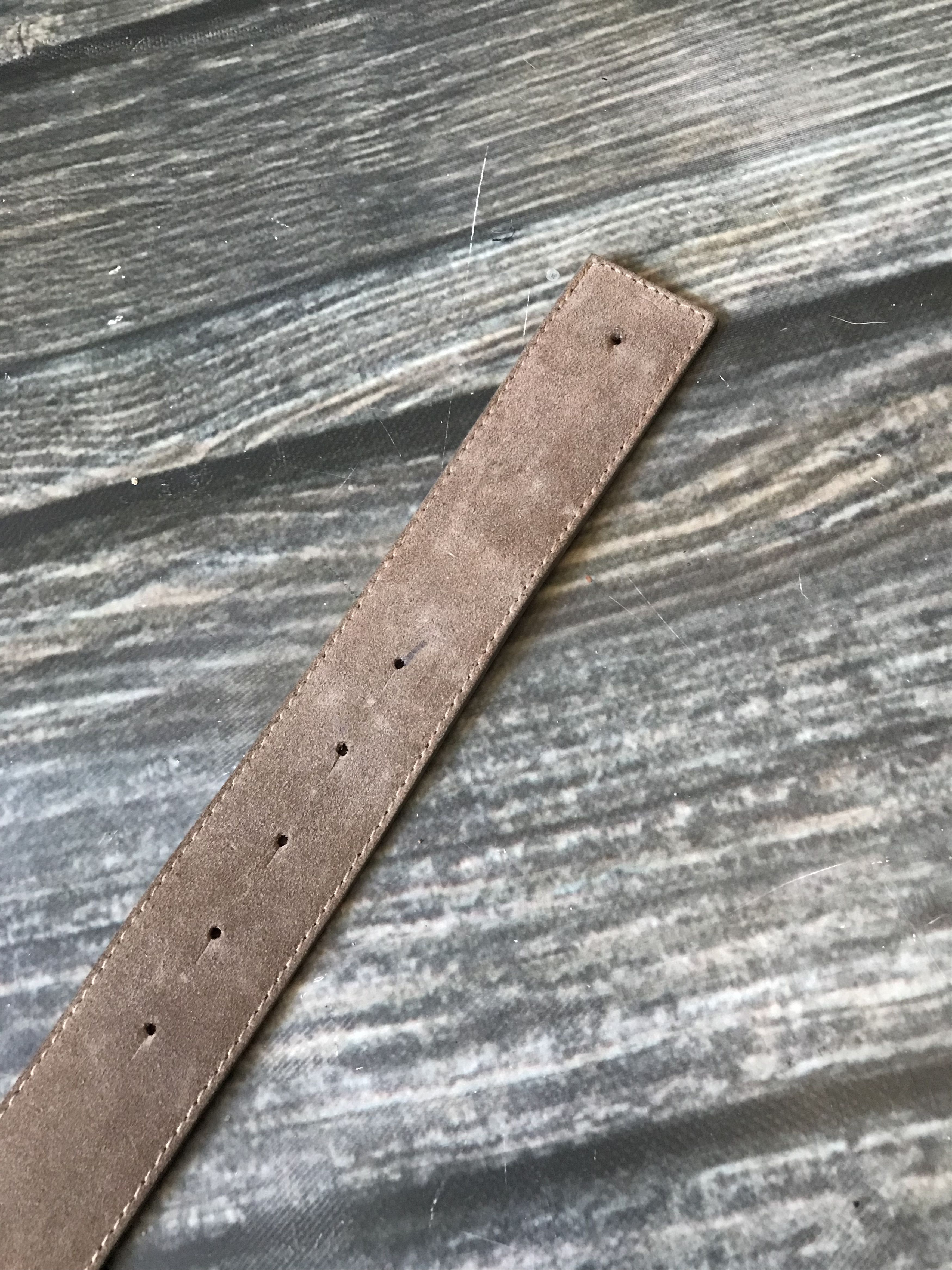 Leather Maurizio Pecoraro Suede Minimalistic Belt size 40 Size ONE SIZE - 6 Thumbnail