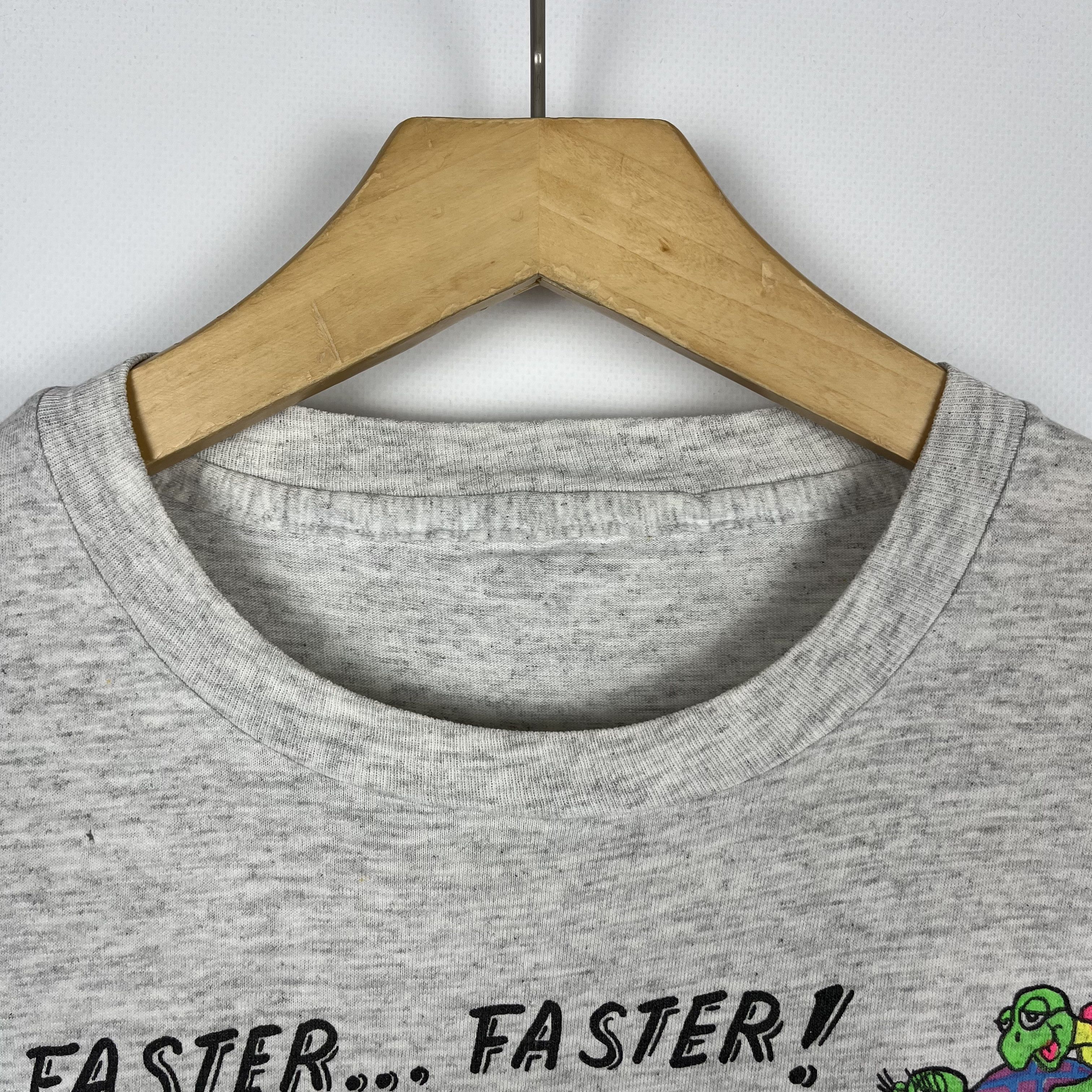 Vintage Vintage Turtle Sex “Faster Faster” Adult Humor T Shirt 90’s Size US M / EU 48-50 / 2 - 8 Thumbnail
