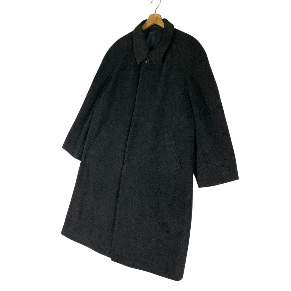 Yves Saint Laurent Yves Saint Laurent Wool Long Coat Button M/L Size Size US L / EU 52-54 / 3 - 2 Thumbnail