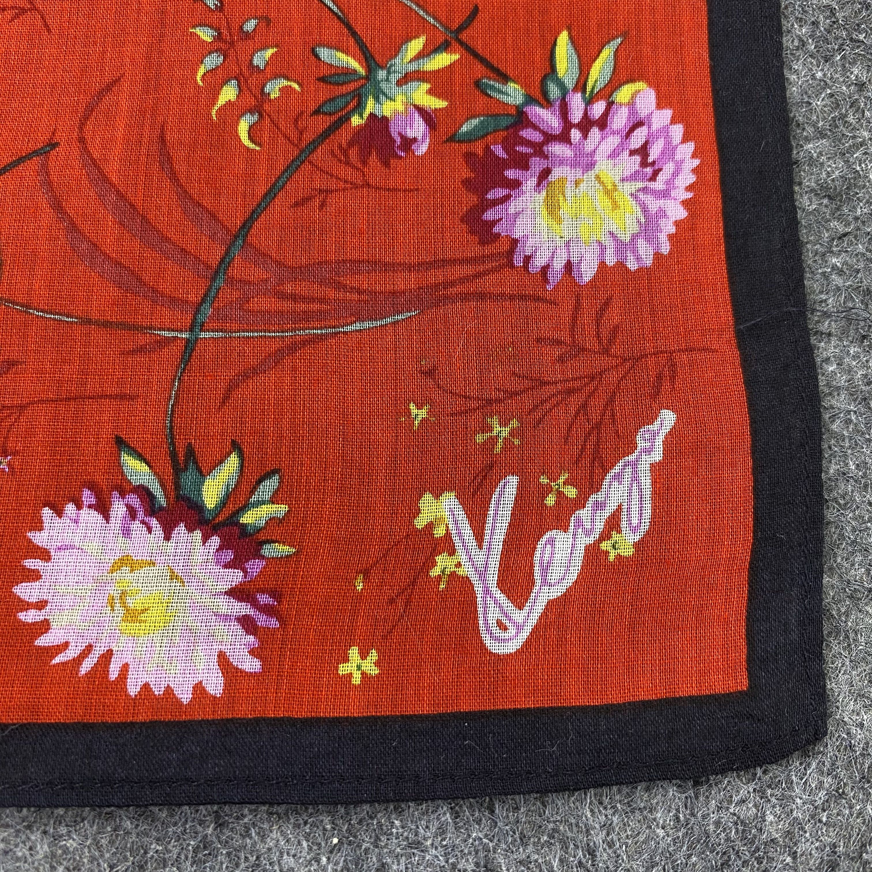 Kenzo Kenzo Handkerchief Neckerchief Bandana-B1633 Size ONE SIZE - 7 Thumbnail