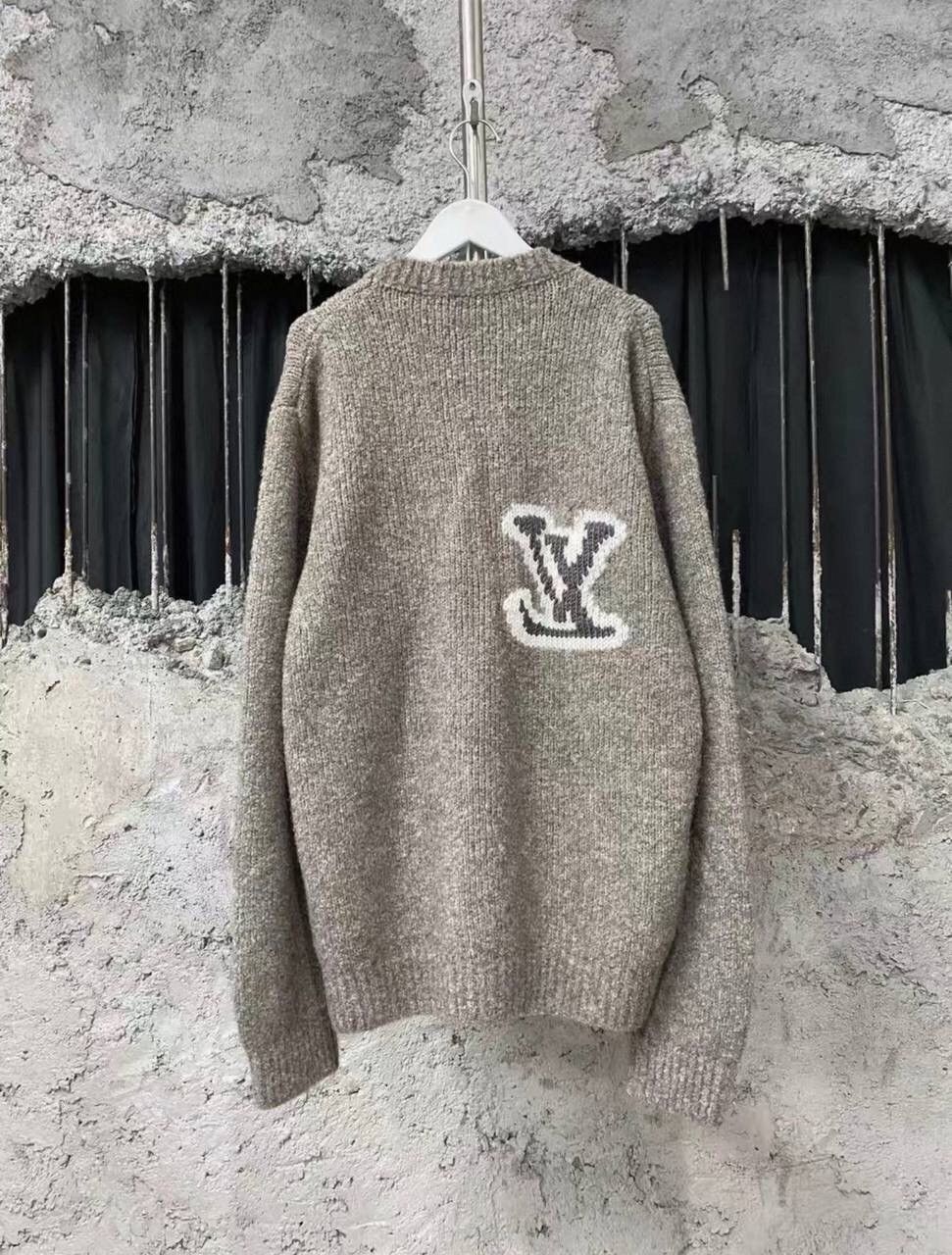 Louis Vuitton Louis Vuitton Intarsia Crewneck Size US S / EU 44-46 / 1 - 2 Thumbnail