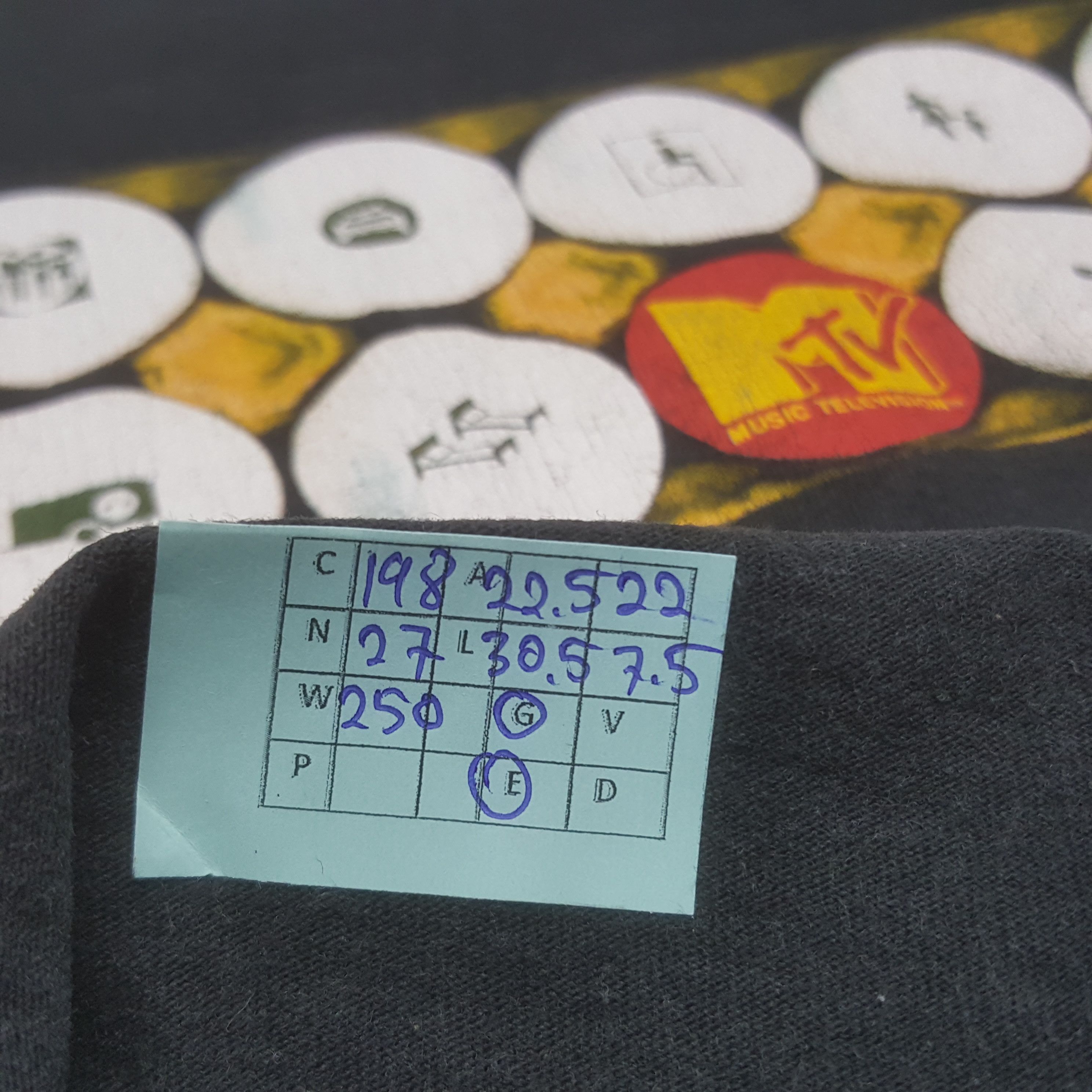 Mtv × Vintage Vintage MTV T-shirt Size US L / EU 52-54 / 3 - 9 Thumbnail