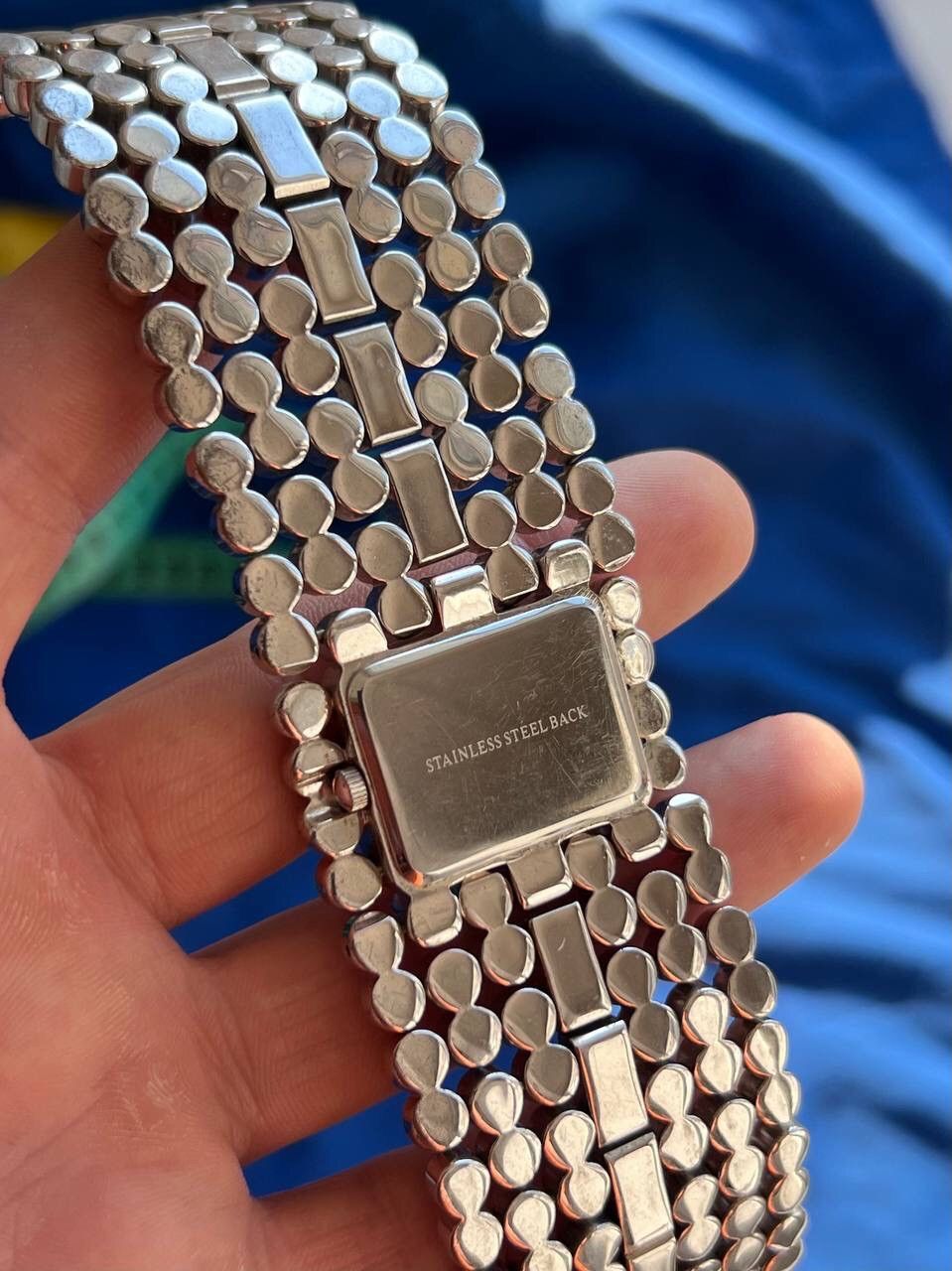 Japanese Brand × Vintage Vintage Crystal 💎 Japanese style futuristic Steel Watch Size ONE SIZE - 6 Thumbnail