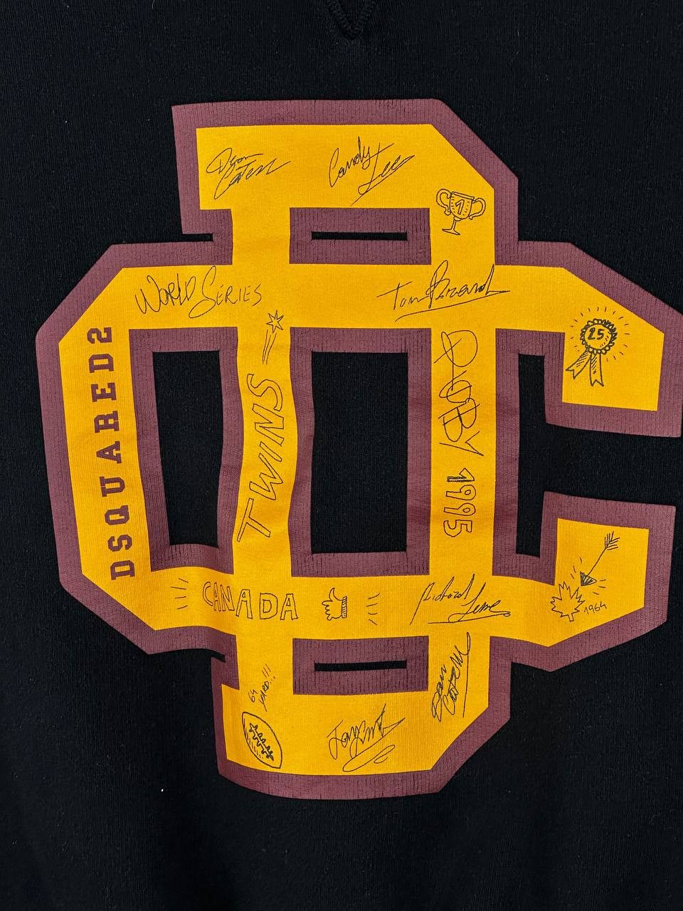 Dsquared2 Luxury Dsquared 2 Oversized College Sweatshirt Size US M / EU 48-50 / 2 - 4 Thumbnail