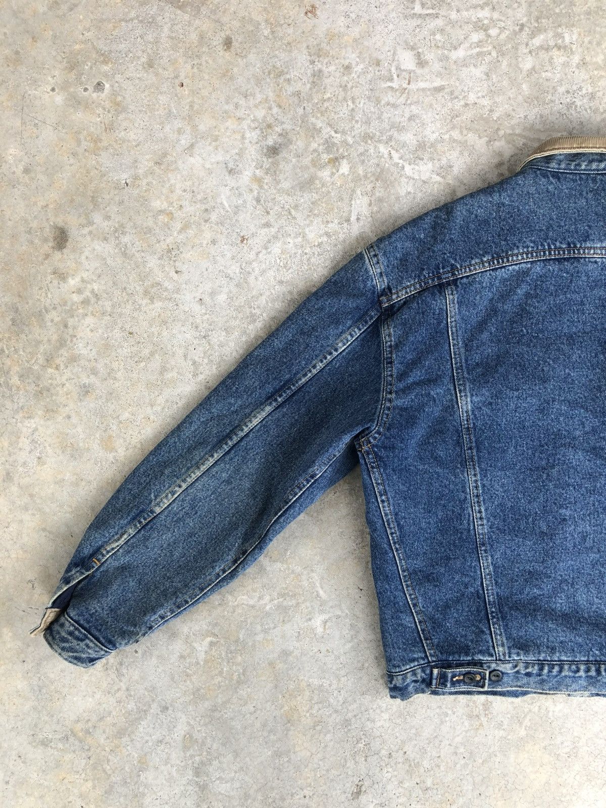 Lee Vintage Lee Storm Rider Blanket Lined Denim Jacket Baggy Size US L / EU 52-54 / 3 - 7 Thumbnail