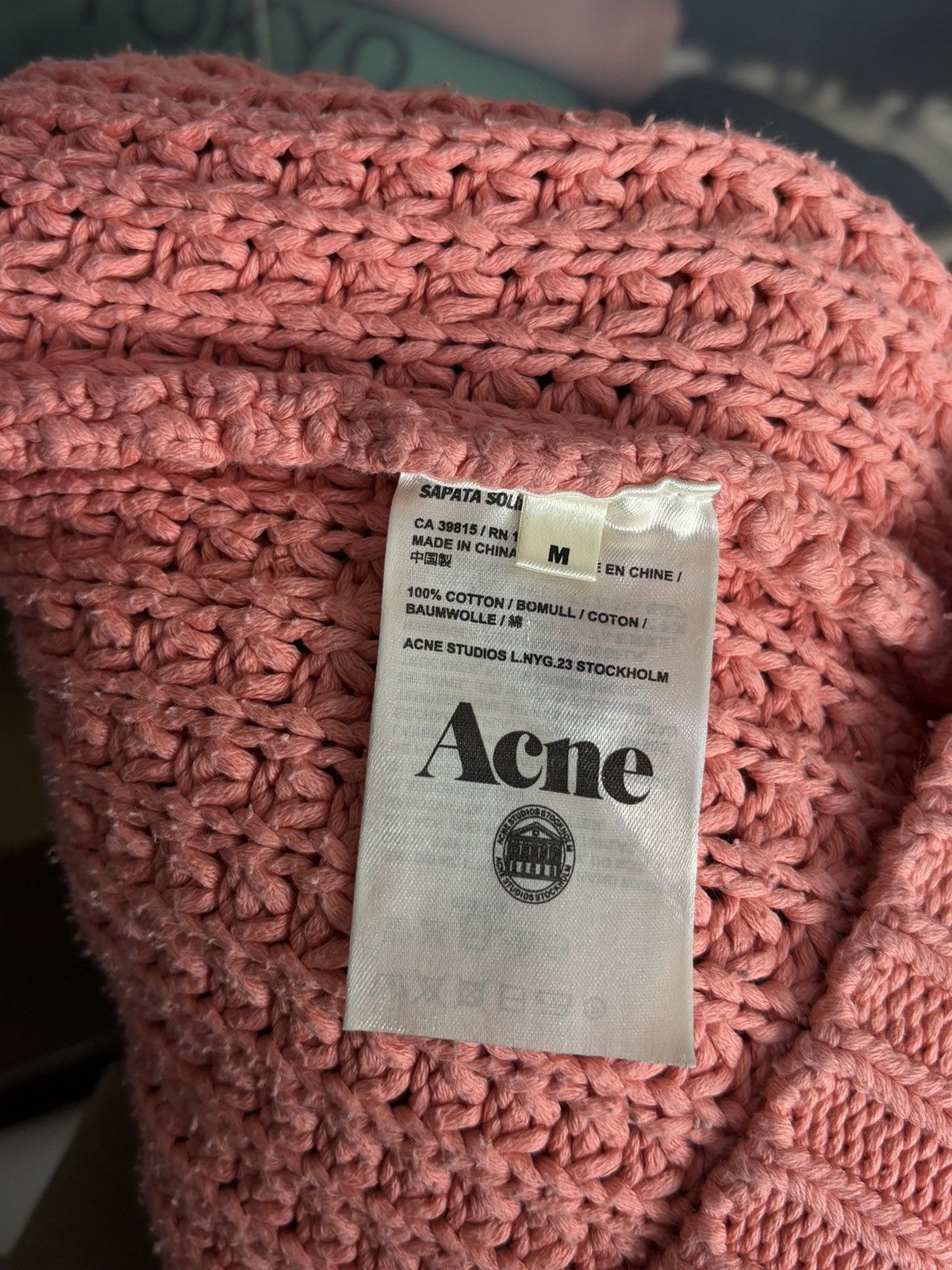 Acne Studios Acne Studios Vintage Knitted Sweater Sapata Solid Size M / US 6-8 / IT 42-44 - 6 Thumbnail