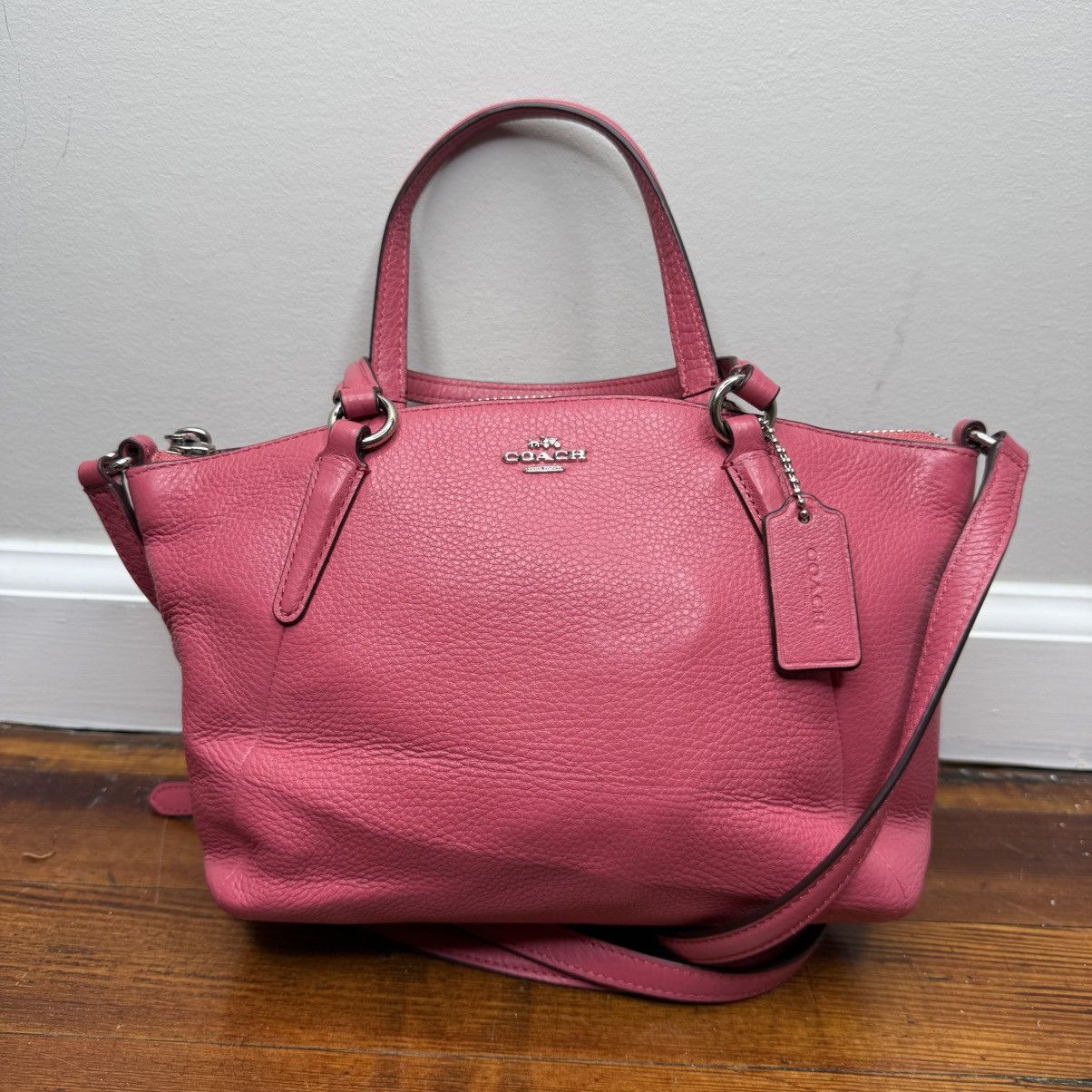 Other Coach Kelsey Fuschia Pink Leather Tote/Crossbody Bag Size ONE SIZE - 1 Thumbnail