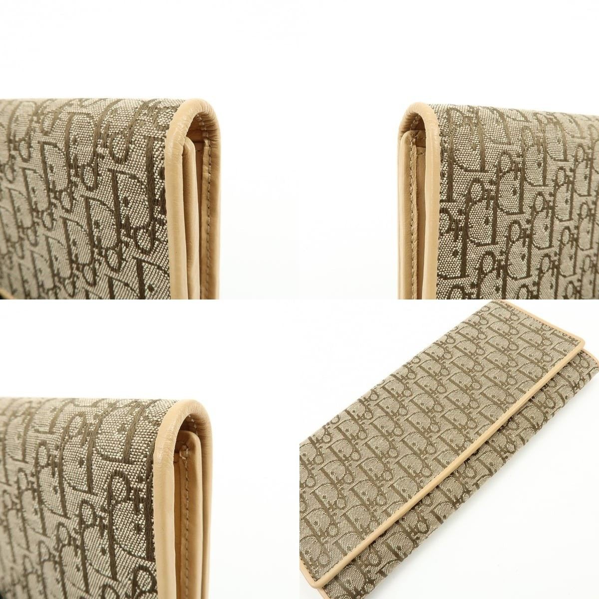 Christian Dior Monsieur Christian Dior Trotter Oblique Wallet Brown Size ONE SIZE - 5 Thumbnail