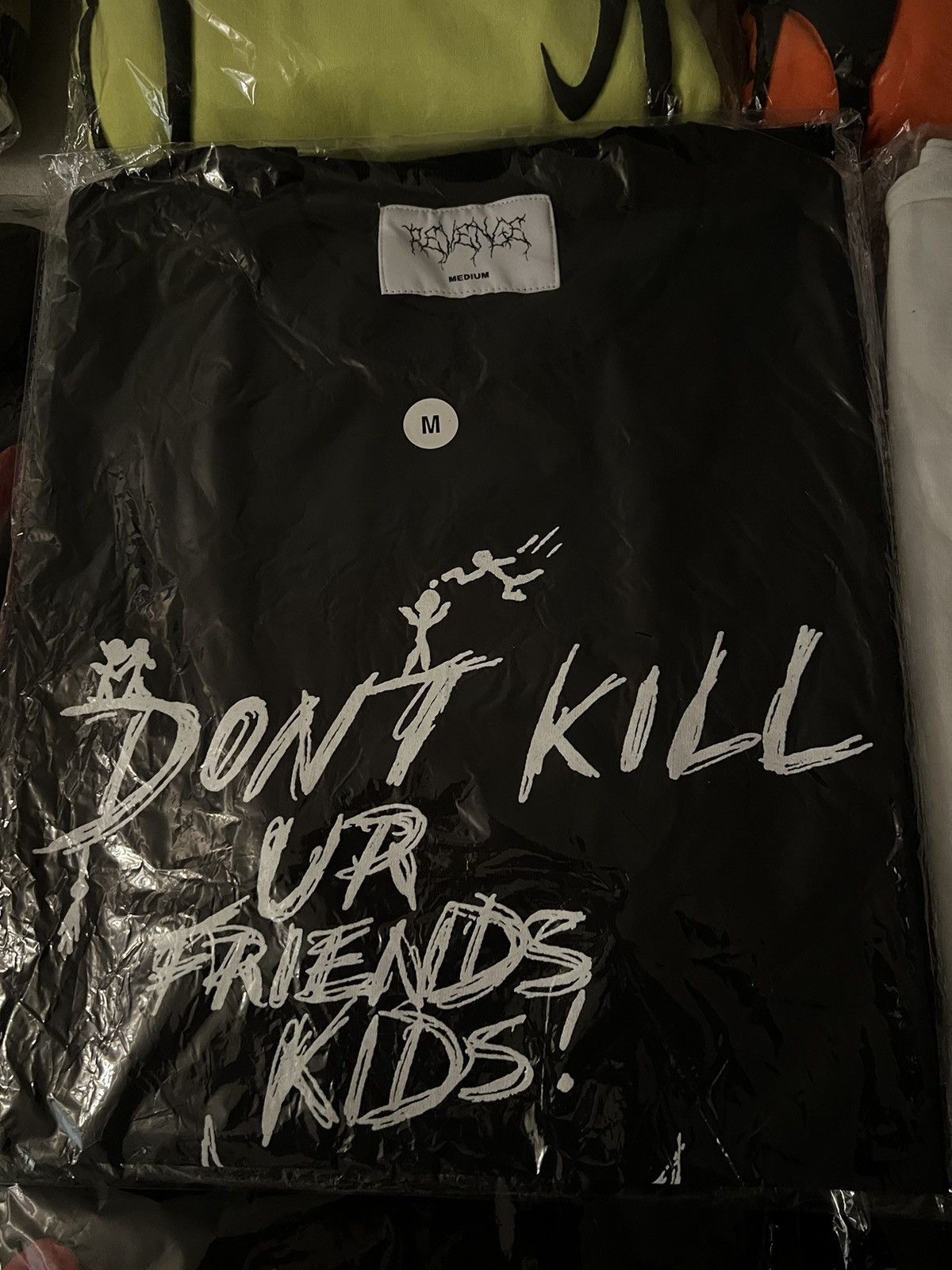 T-shirt XXXTentacion Revenge - Motif 'Don't Kill Your Friends', Taille L, Neuf Sans étiquette