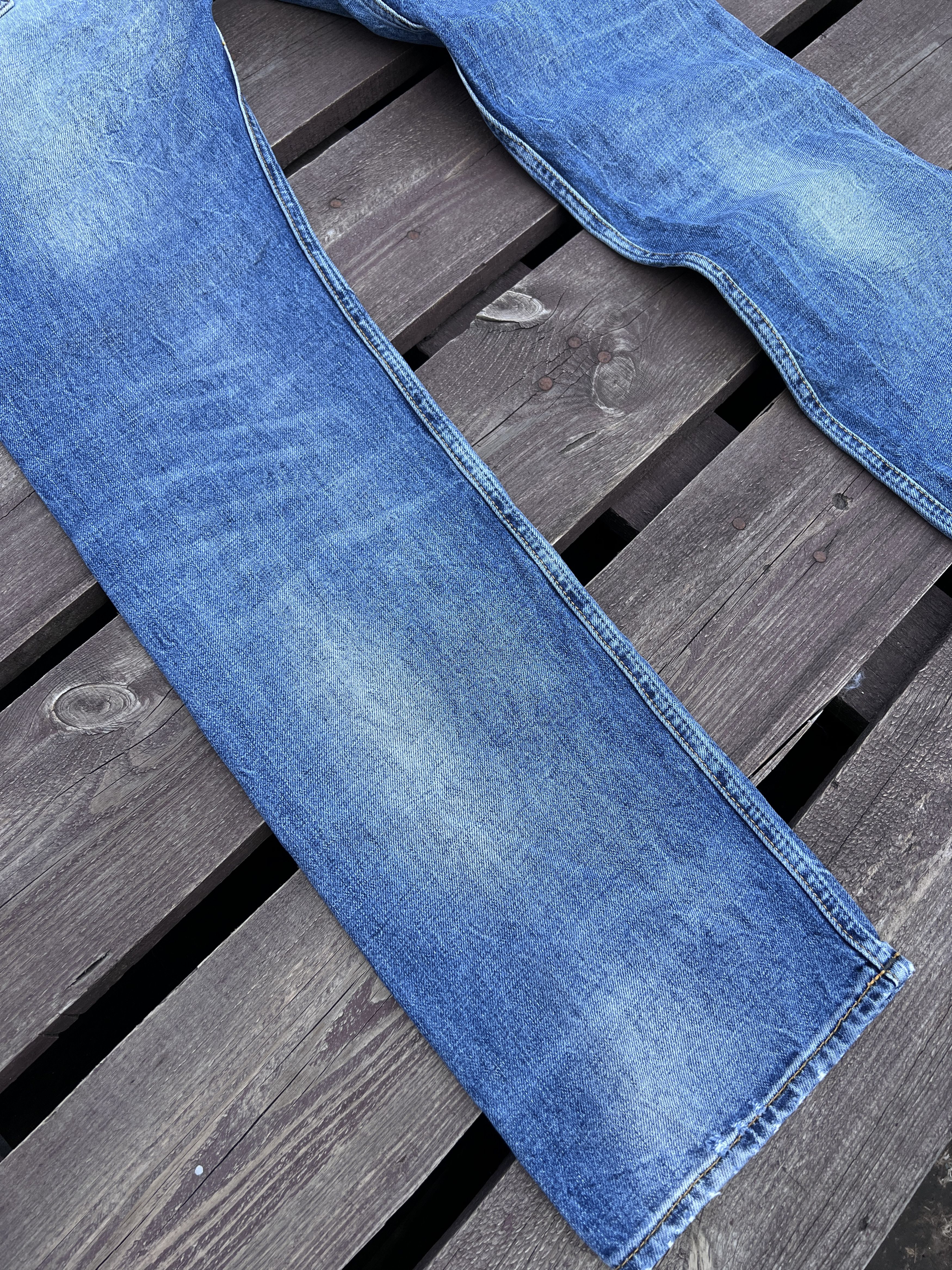 Acne Studios Acne Studios Vintage Generic Girl Distressed Denim Jeans Size 29" - 10 Thumbnail