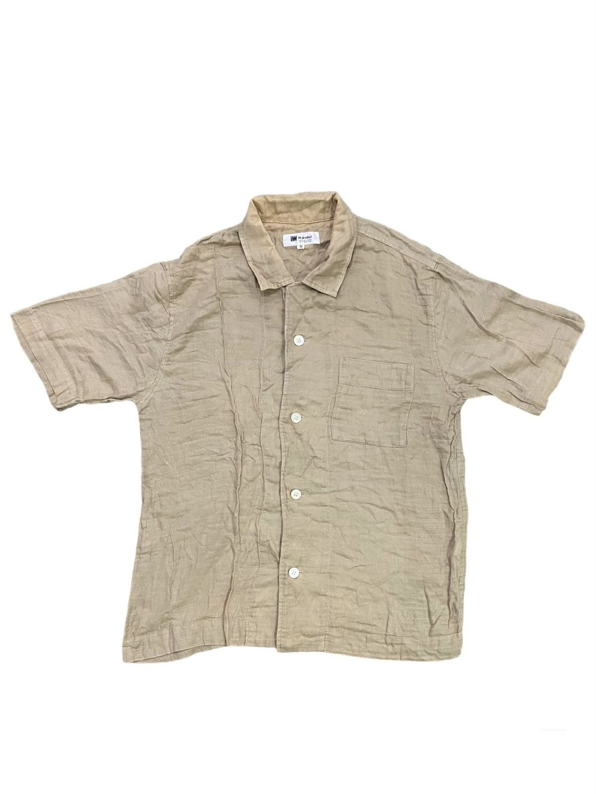Issey Miyake Issey Miyake Men Pleated Textured Button Up Shirt Size US M / EU 48-50 / 2 - 1 Thumbnail