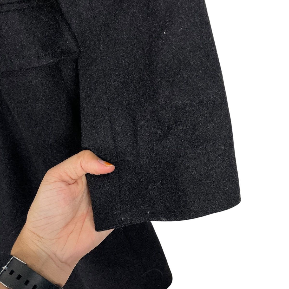Paul Smith Paul Smith Wool Black Coat Size XS / US 0-2 / IT 36-38 - 14 Thumbnail