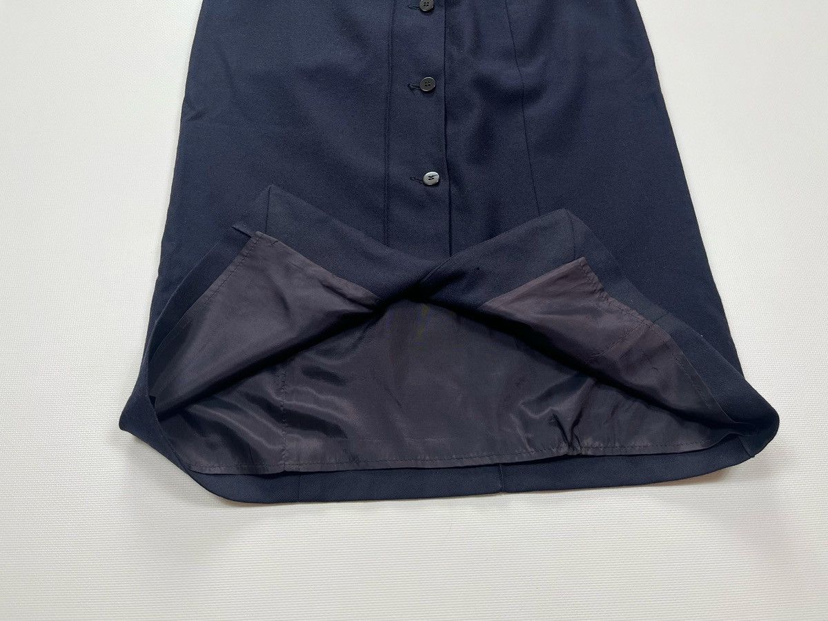 Giorgio Armani Giorgio Armani Skirt 80s Lana Wool Vintage Size 40 Size 27" / US 4 / IT 40 - 2 Thumbnail