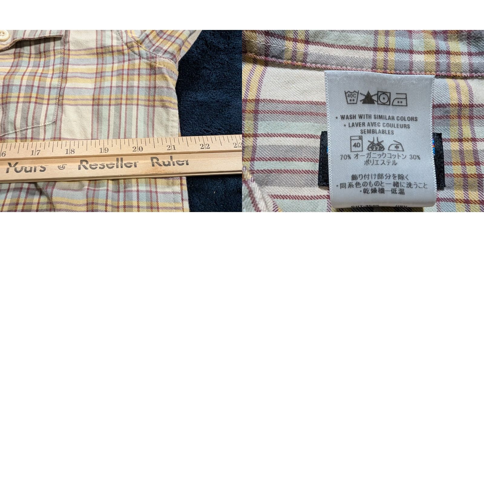 Patagonia Patagonia Shirt Mens M Lightweight Fjord Flannel Button-Up Long Sleeve Plaid Gray Cotton Casual Outdoor Classic Nature Outdoor Size US M / EU 48-50 / 2 - 8 Thumbnail