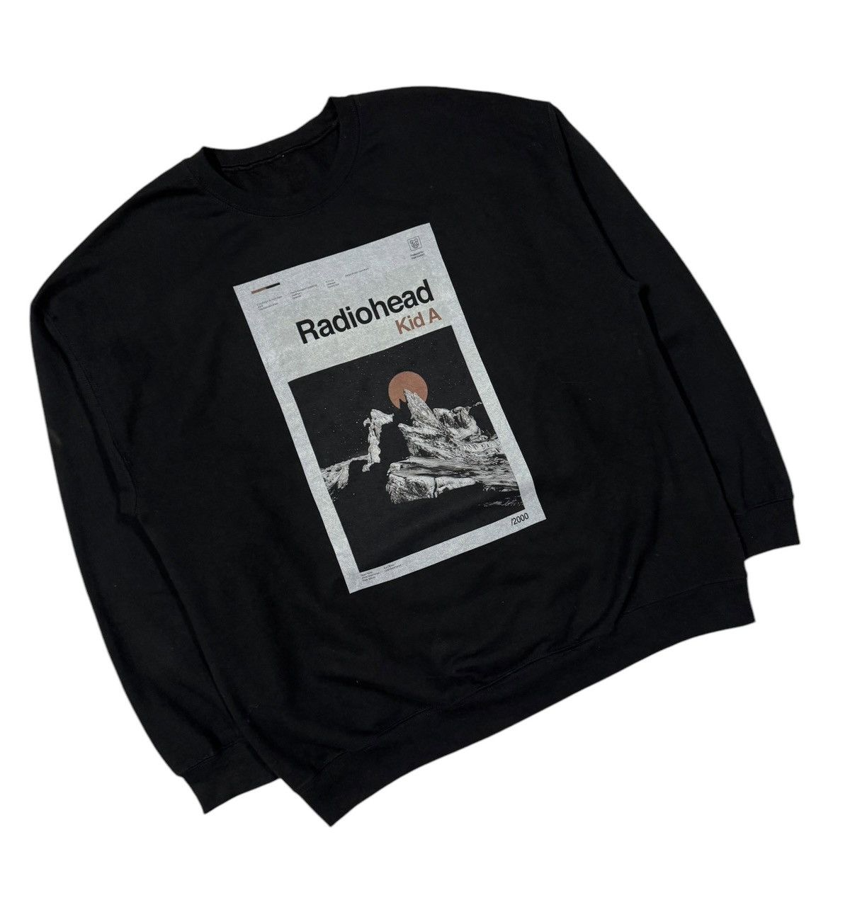 Band Tees Vtg🔥Y2k Radiohead Kid A Promo Album Pullover Sweatshirt Size US XL / EU 56 / 4 - 5 Thumbnail