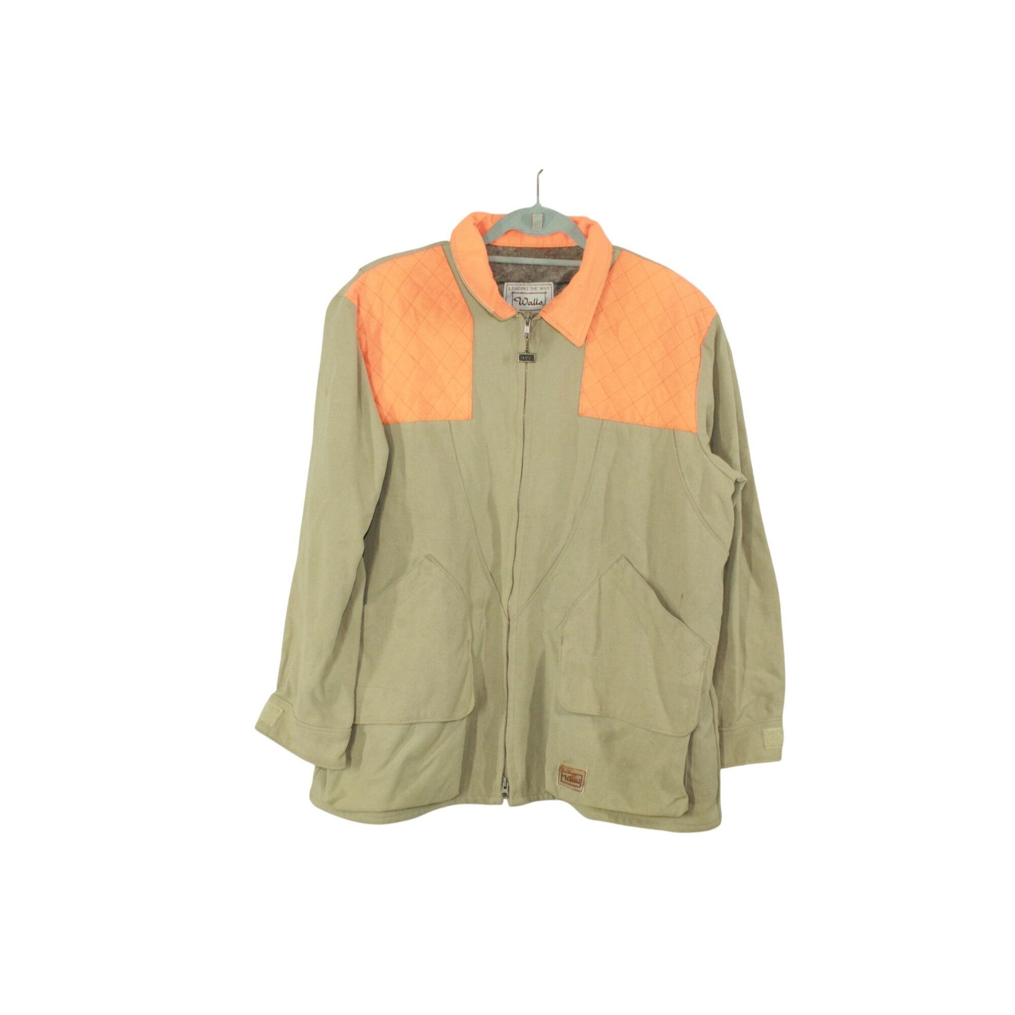 Walls Vintage Walls Men's Brown Detachable Rear Workwear Jacket Size US L / EU 52-54 / 3 - 1 Thumbnail