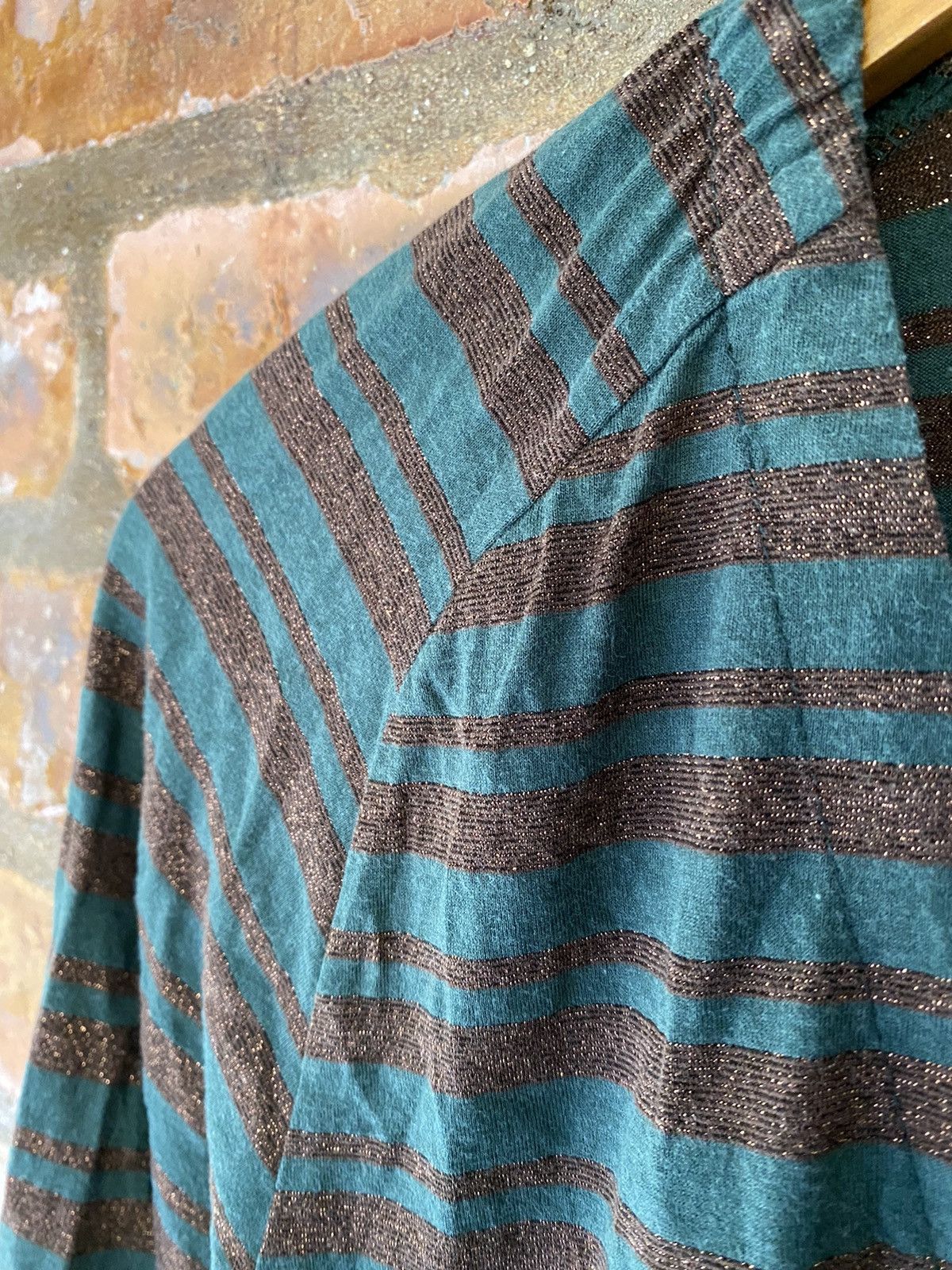 Japanese Brand × Kolor SS14 Kolor Japan stripe Cardigan Size S / US 4 / IT 40 - 7 Thumbnail