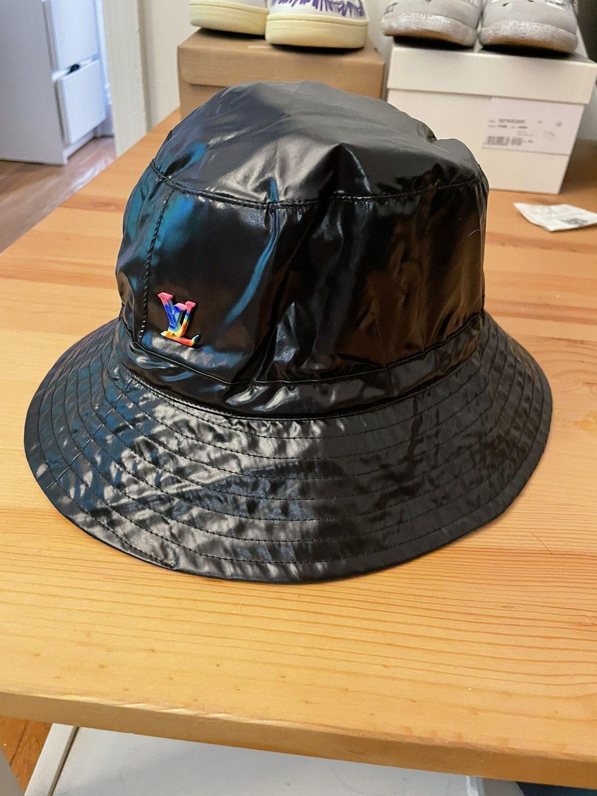 Louis Vuitton × Virgil Abloh 2054 Packable Bucket Hat Size ONE SIZE - 3 Thumbnail